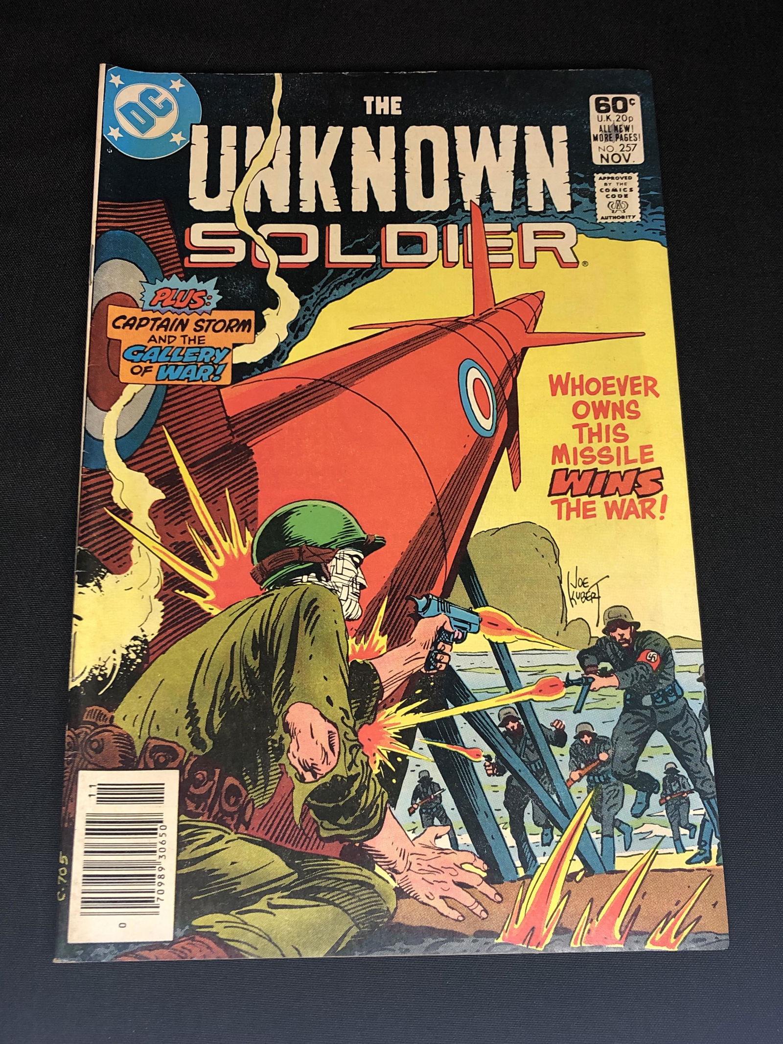 Bronze Age DC The Unknown Soldier Comic Book (1 of 1)
