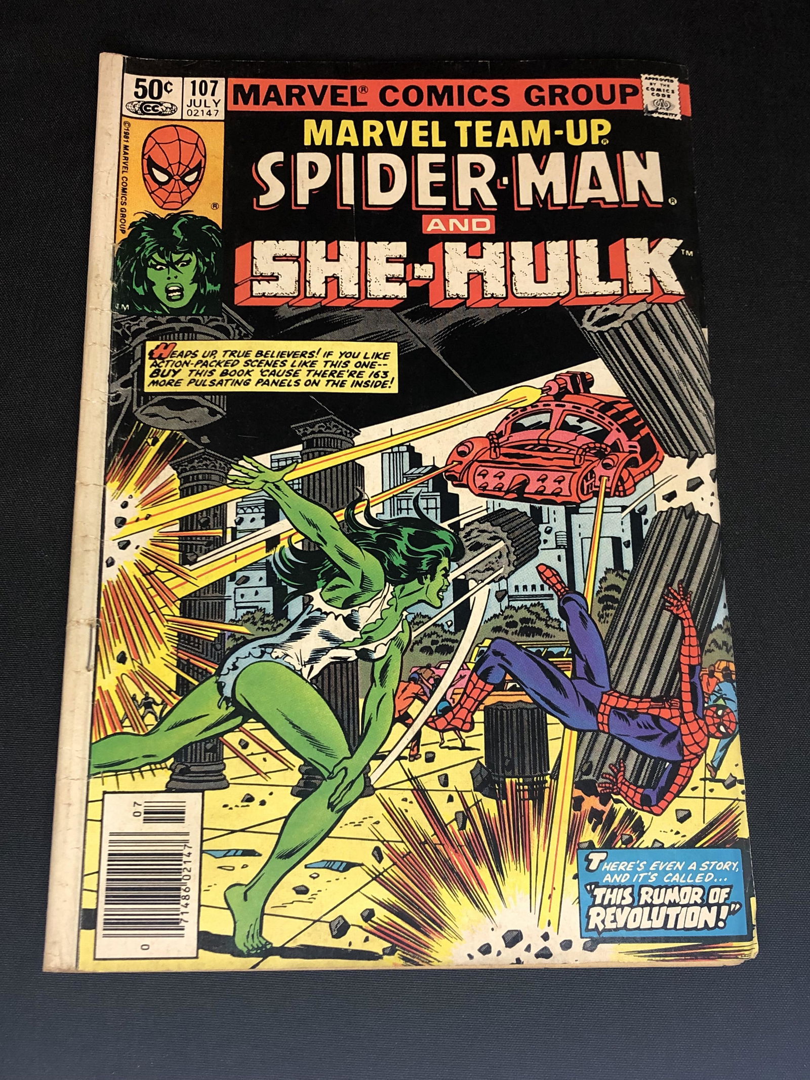 Bronze Age Marvel Spider-Man & She-Hulk Comic Book (1 of 1)
