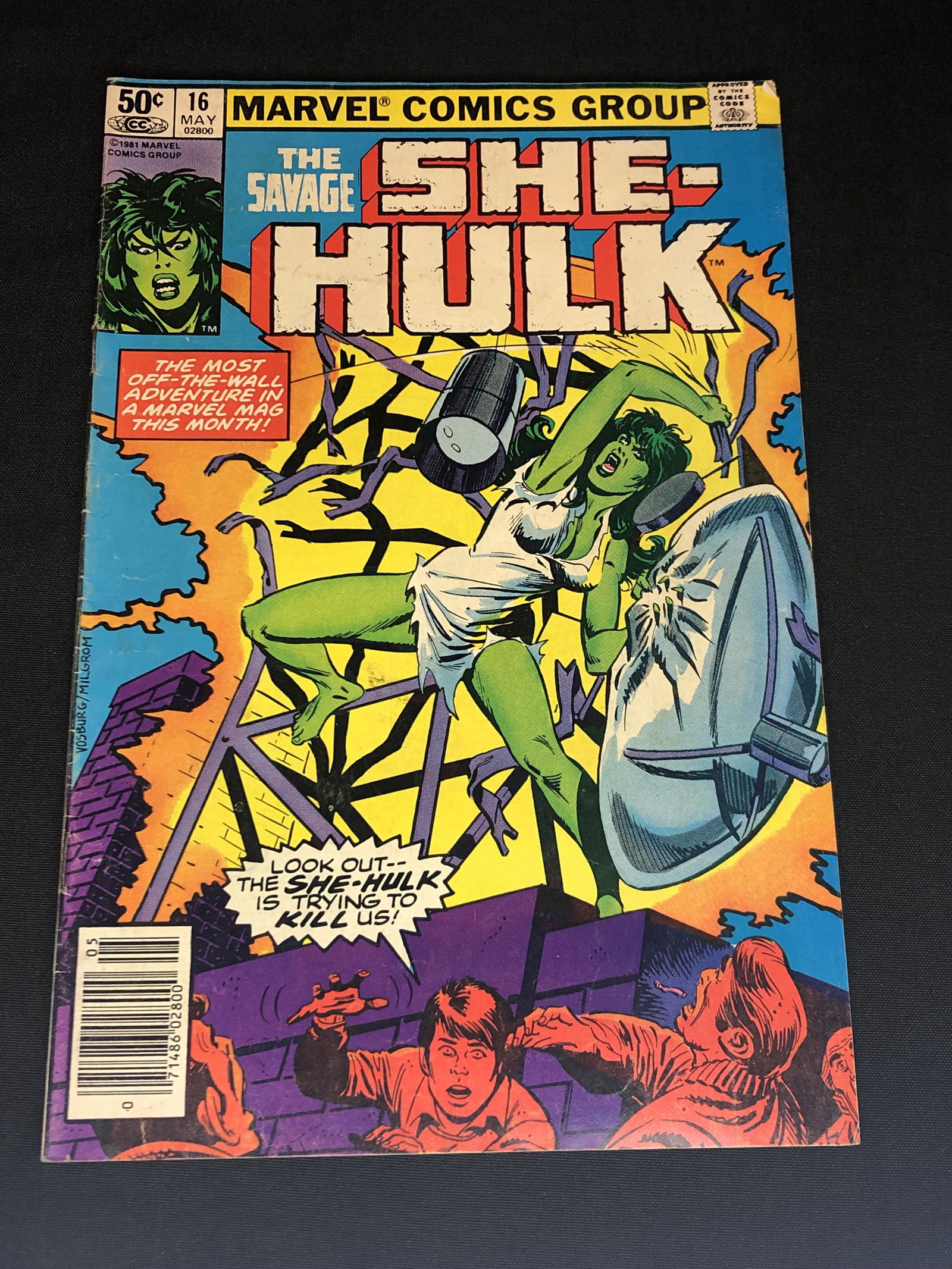 Bronze Age Marvel She-Hulk Comic Book (1 of 1)