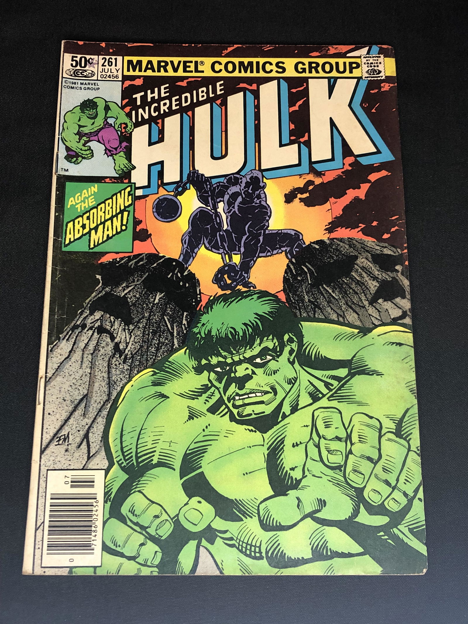 Bronze Age The Incredible Hulk Comic Book (1 of 1)