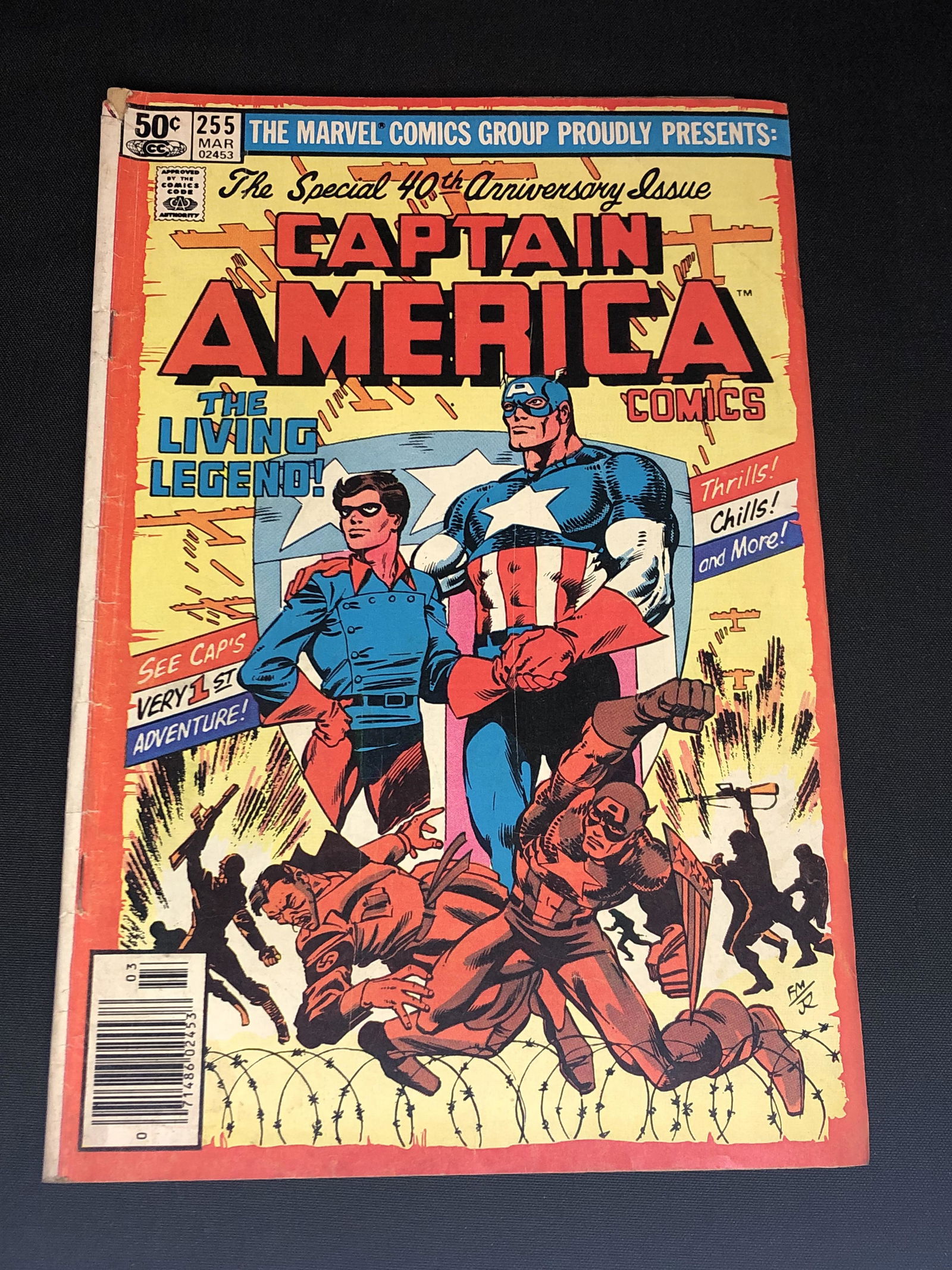 Bronze Age Marvel Captain America Comic Book (1 of 1)