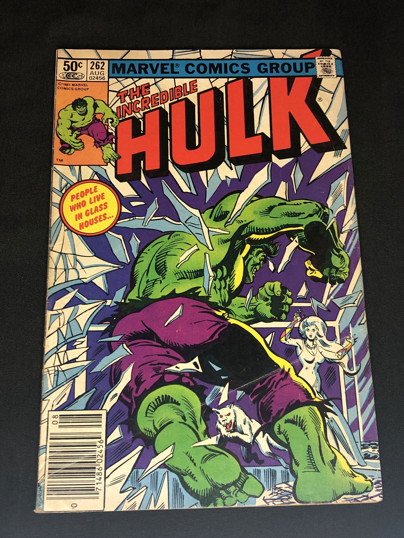 Bronze Age Marvel The Incredible Hulk Comic Book (1 of 1)