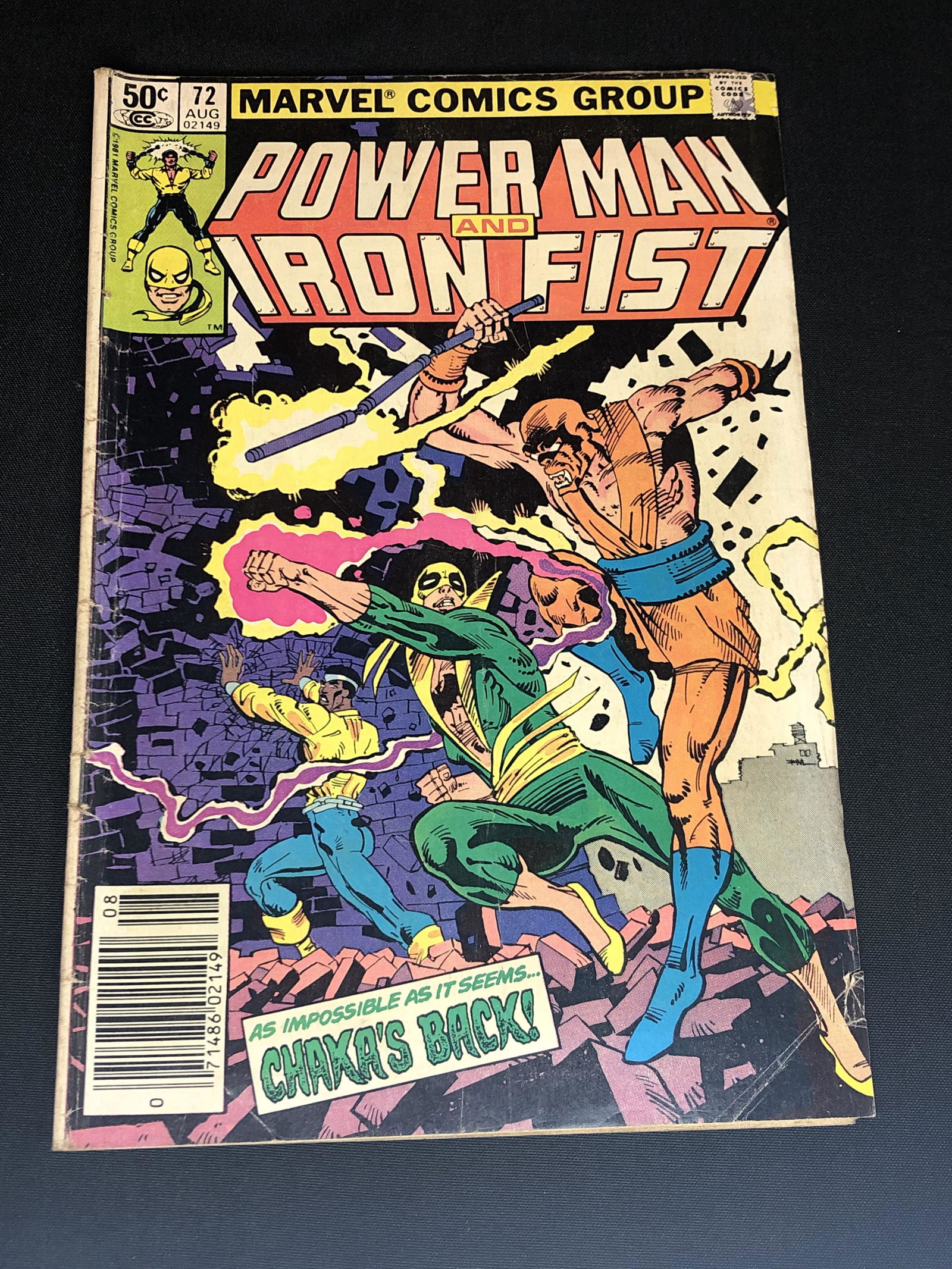 Bronze Age Marvel Power Man & Iron Fist Comic Book (1 of 1)