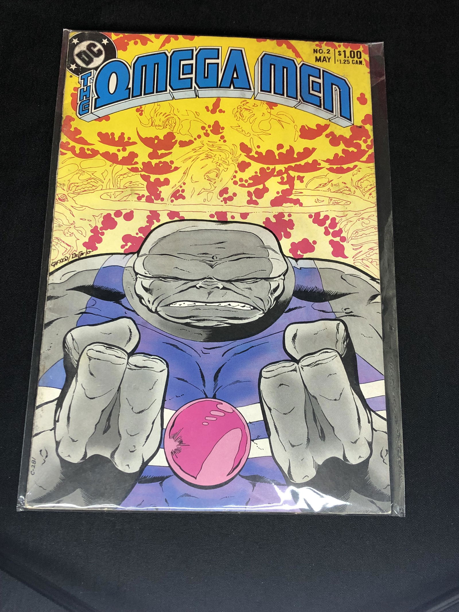 Bronze Age Dc The Omega Man Comic Book (1 of 1)