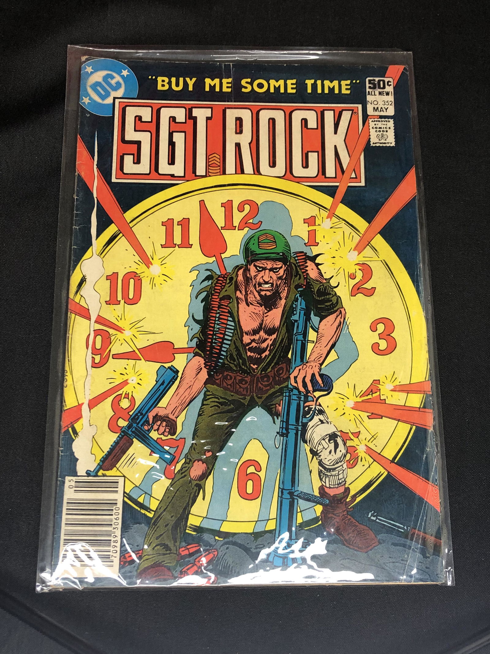 Bronze Age DC Sgt Rock comic Book (1 of 1)