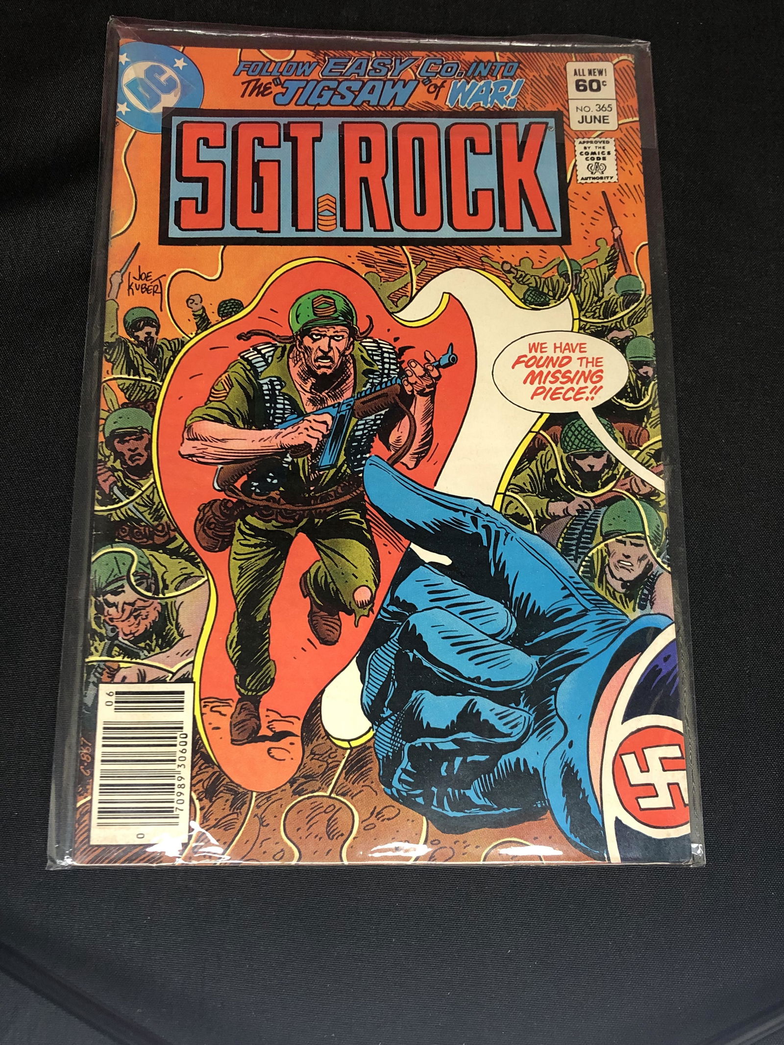 Bronze Age DC Sgt Rock comic Book (1 of 1)