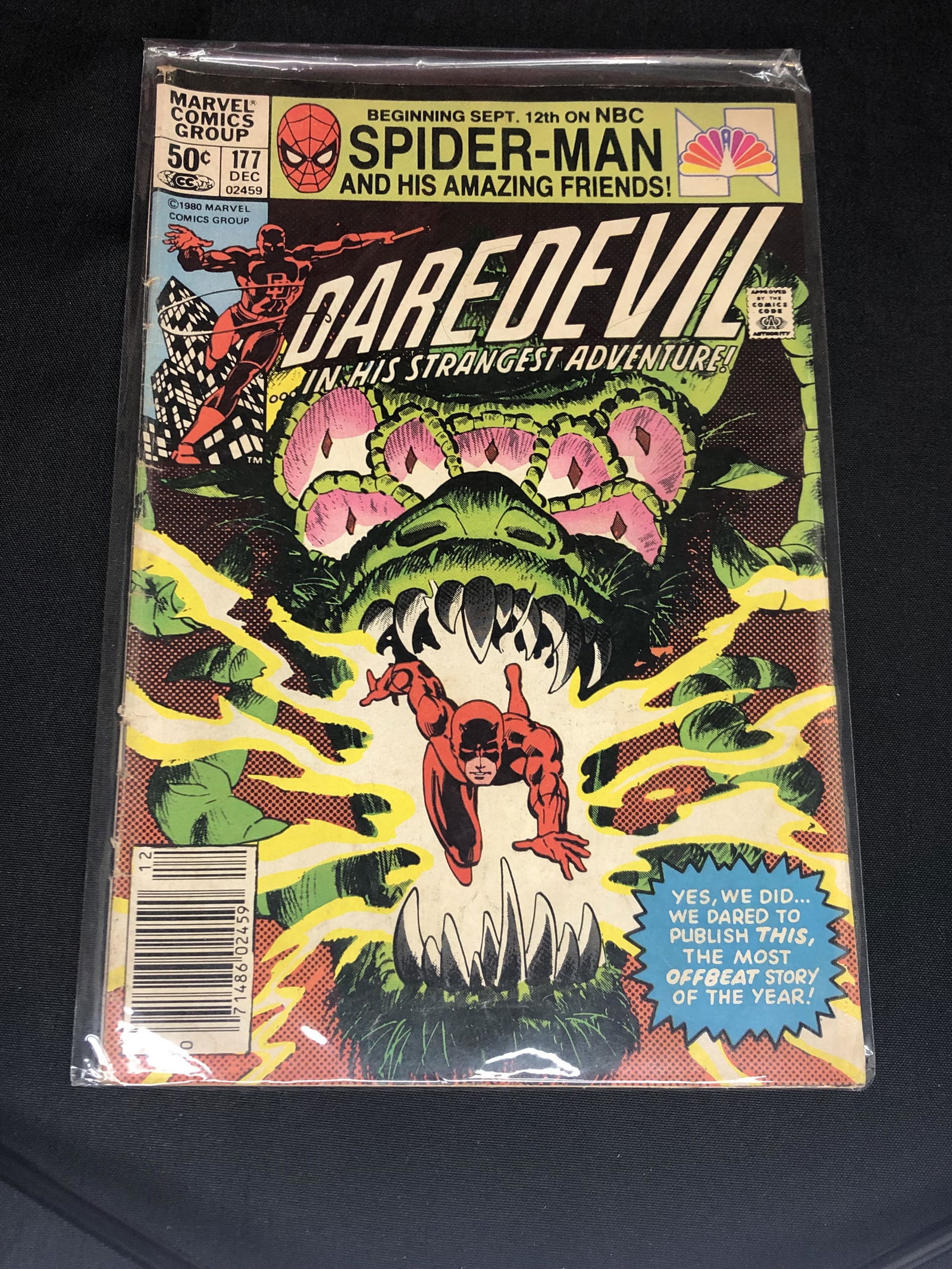 Bronze Age Marvel Daredevil Comic Book (1 of 1)