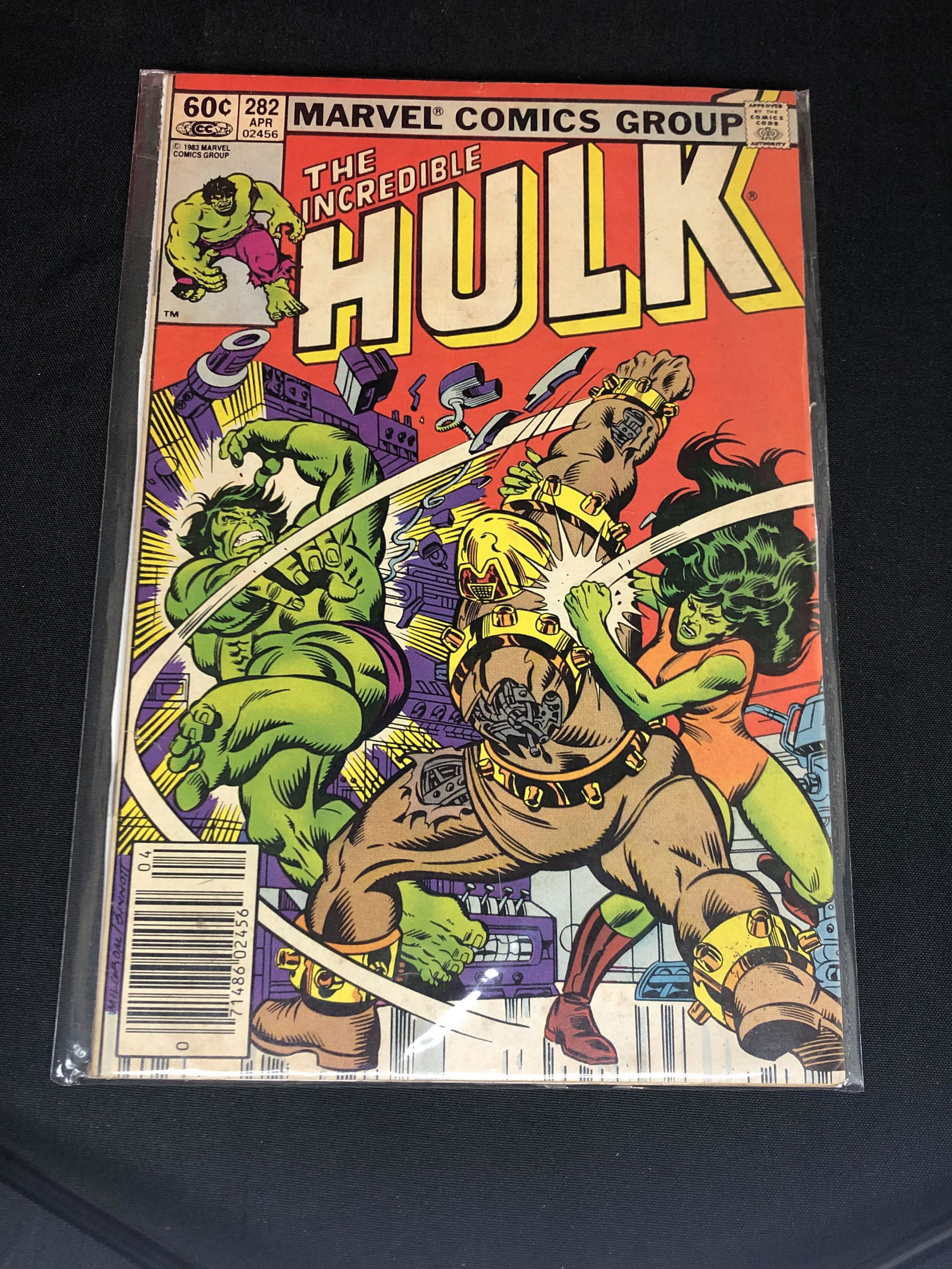 Bronze Age Marvel The Incredible Hulk Comic Book (1 of 1)