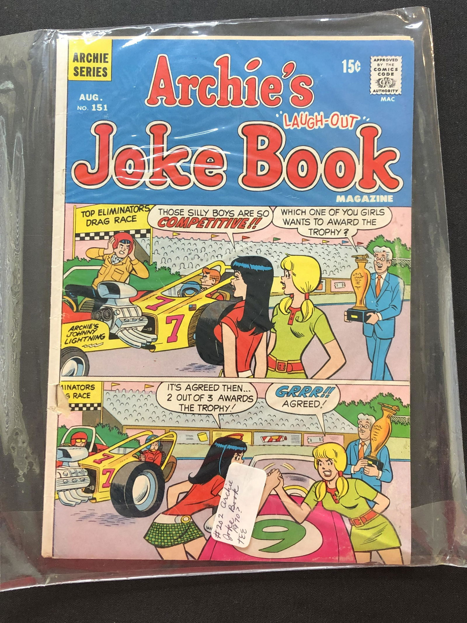 Silver Age Archie Comic Joke Book (1 of 1)