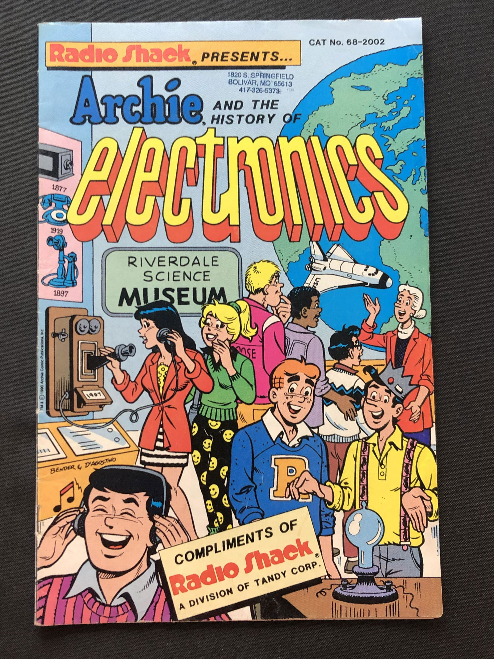 Silver Age Archie Comic The History Of Electronics Comic Book (1 of 1)