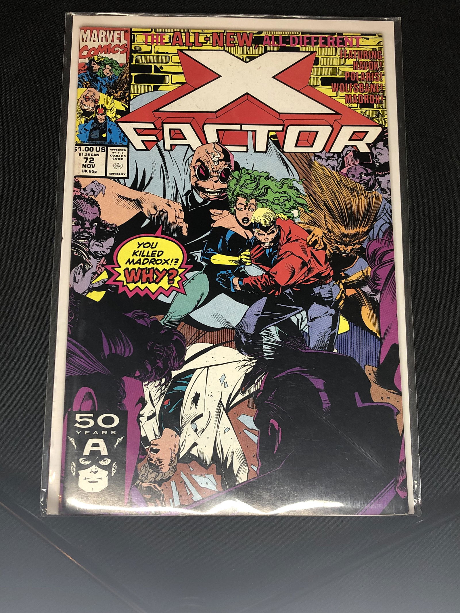 Marvel X-Factor Collectible Comic Book (1 of 1)