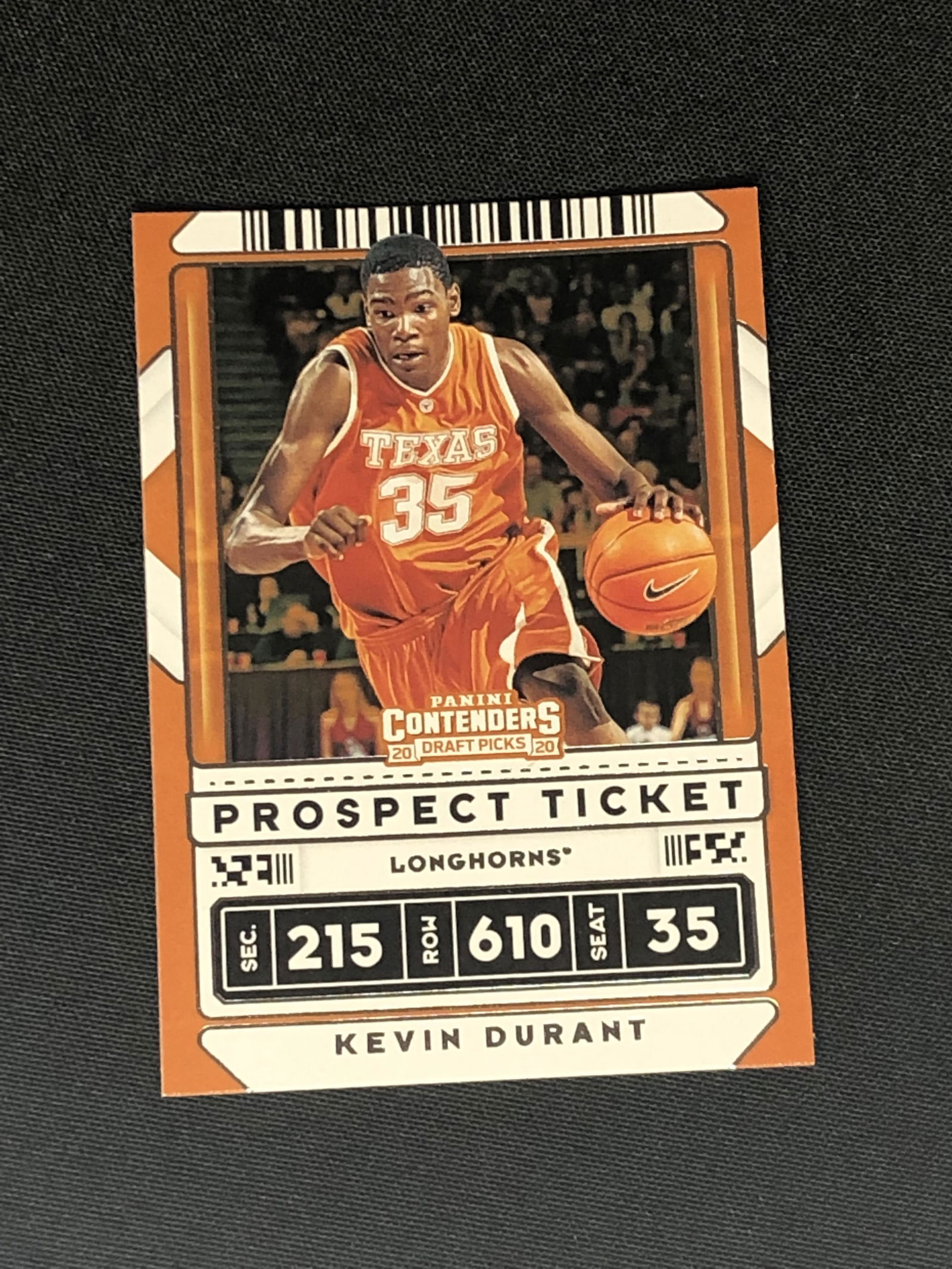 Kevin Durant Panini Contenders Draft Picks Basketball Card (1 of 1)