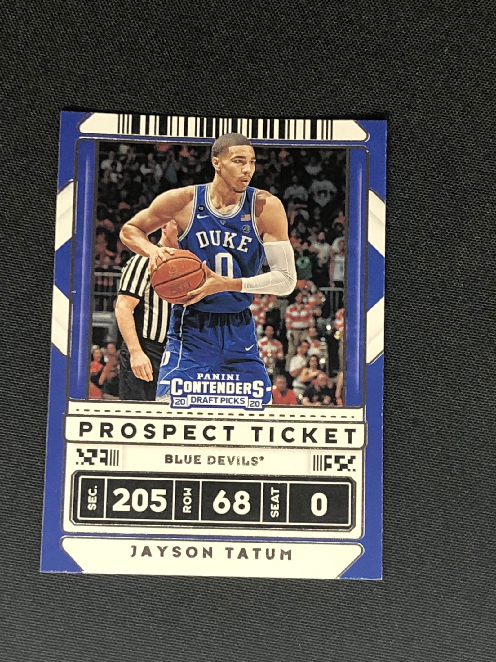 Jayson Tatum Panini Contenders Draft Picks Basketball Card (1 of 1)