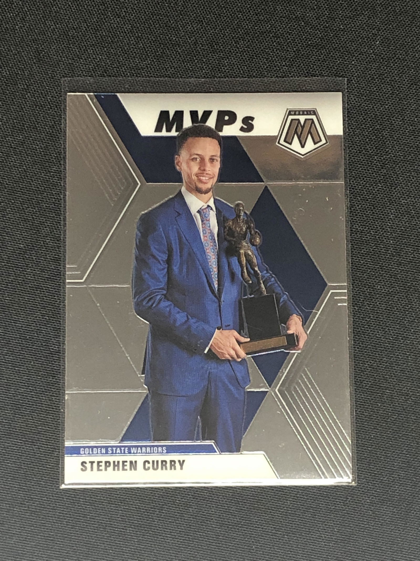 Stephen Curry Panini Mosaic MVP Basketball Card (1 of 1)
