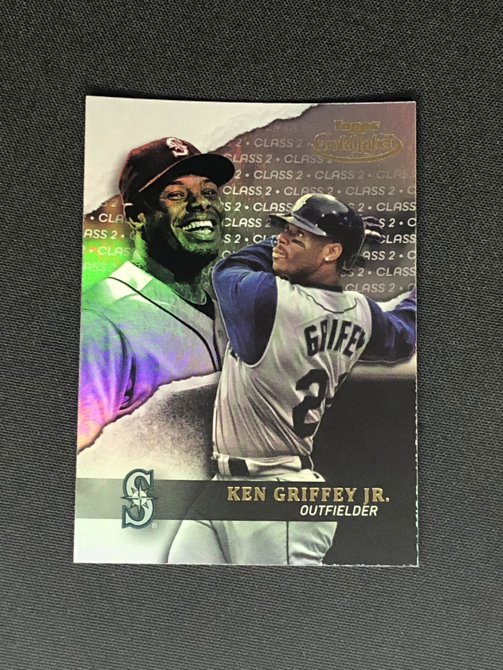 Ken Griffey Jr Topps Gold Label Baseball Card (1 of 1)