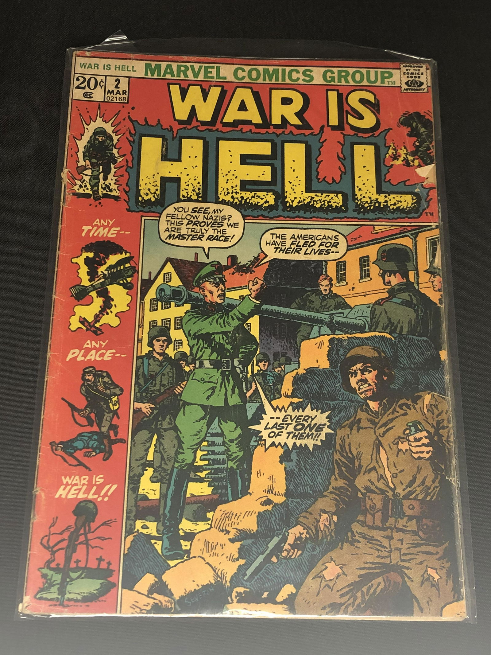 Silver Age Marvel War Is Hell Comic Book - Fair Condition (1 of 1)