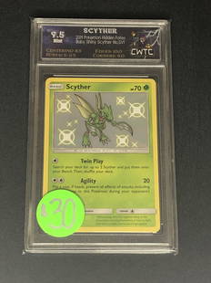 Scyther Baby Shiny Graded CWTC 9.5: Scyther Baby Shiny Graded CWTC 9.5