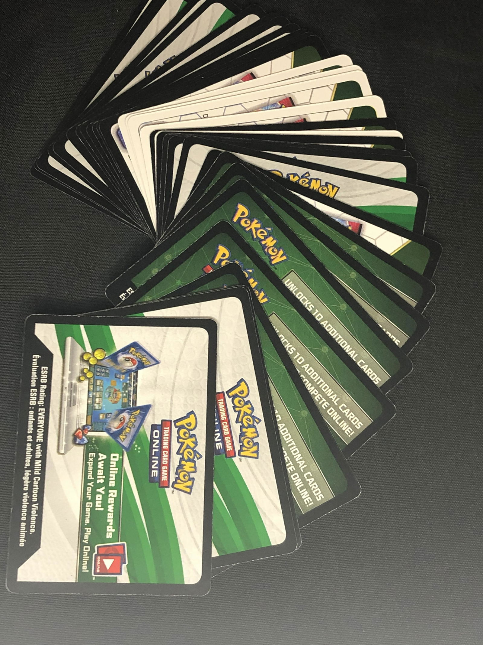 Lot of Pokemon Code Cards (1 of 1)