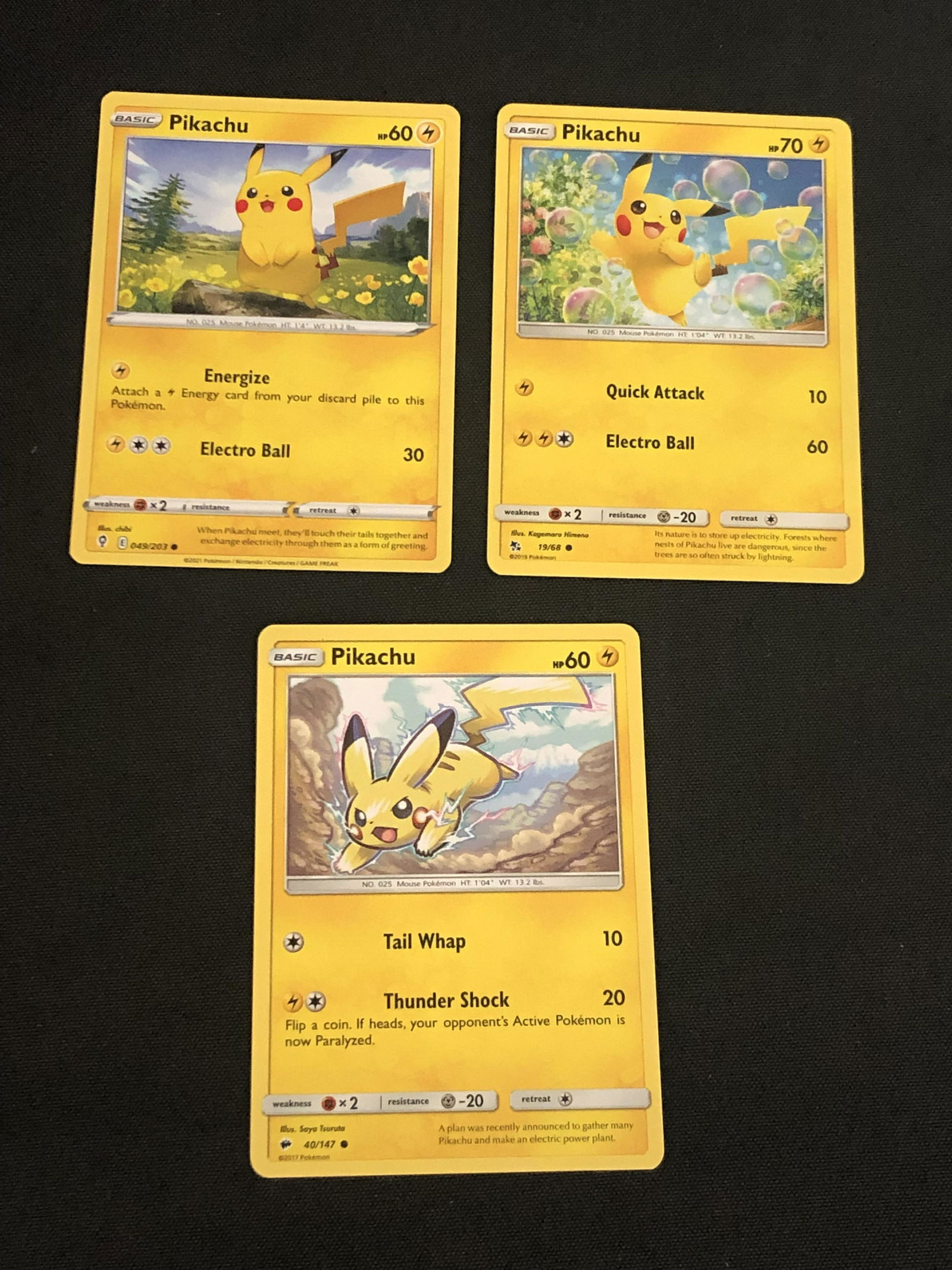 Pikachu Pokemon Cards (1 of 1)