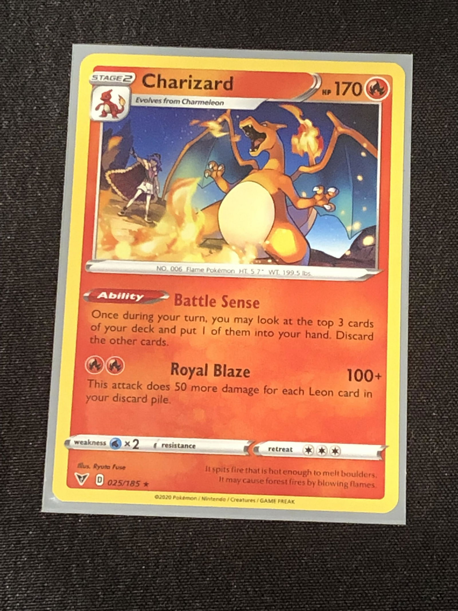 Charizard Pokemon Card (1 of 1)