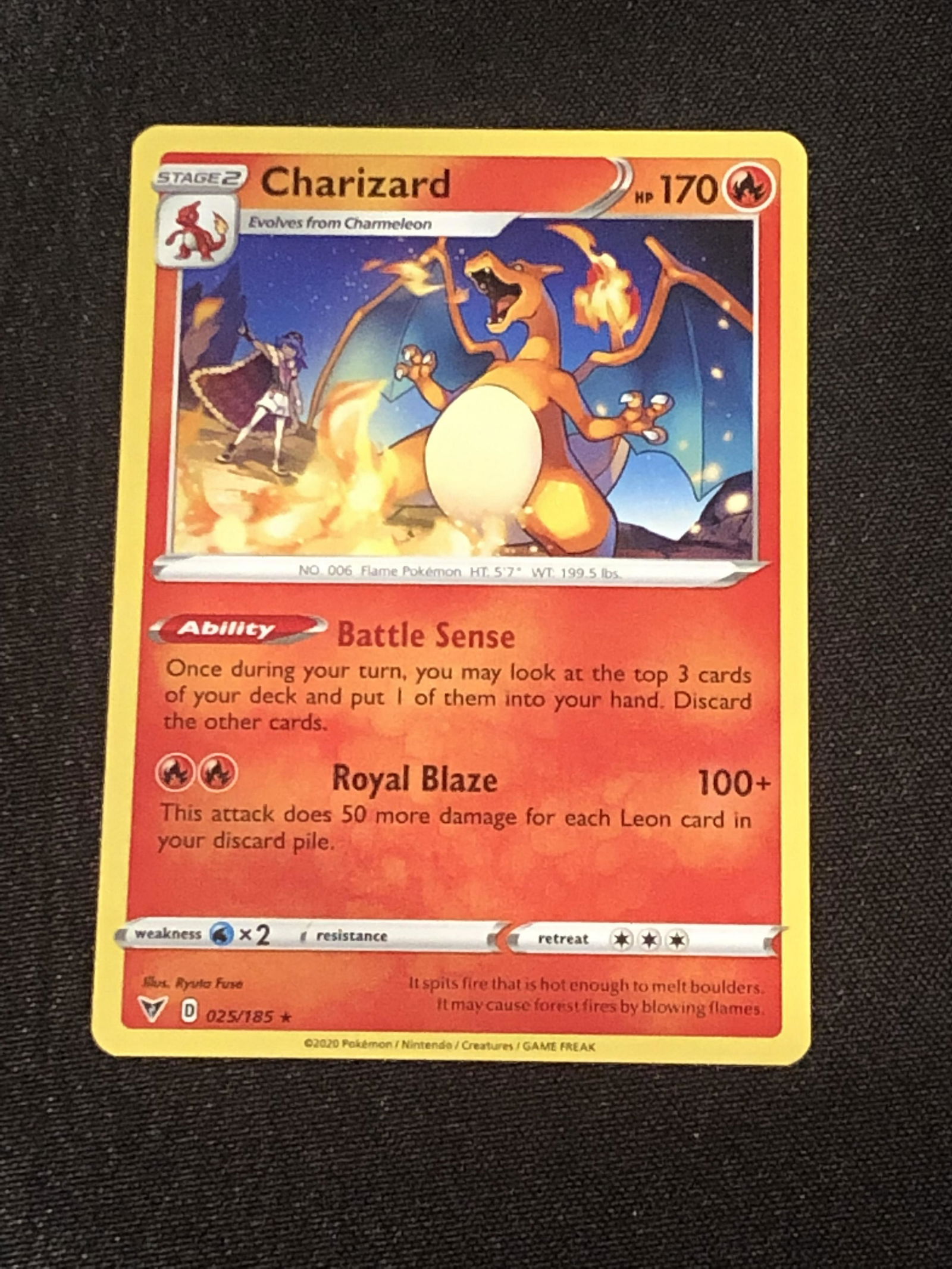 Charizard Pokemon Card (1 of 1)