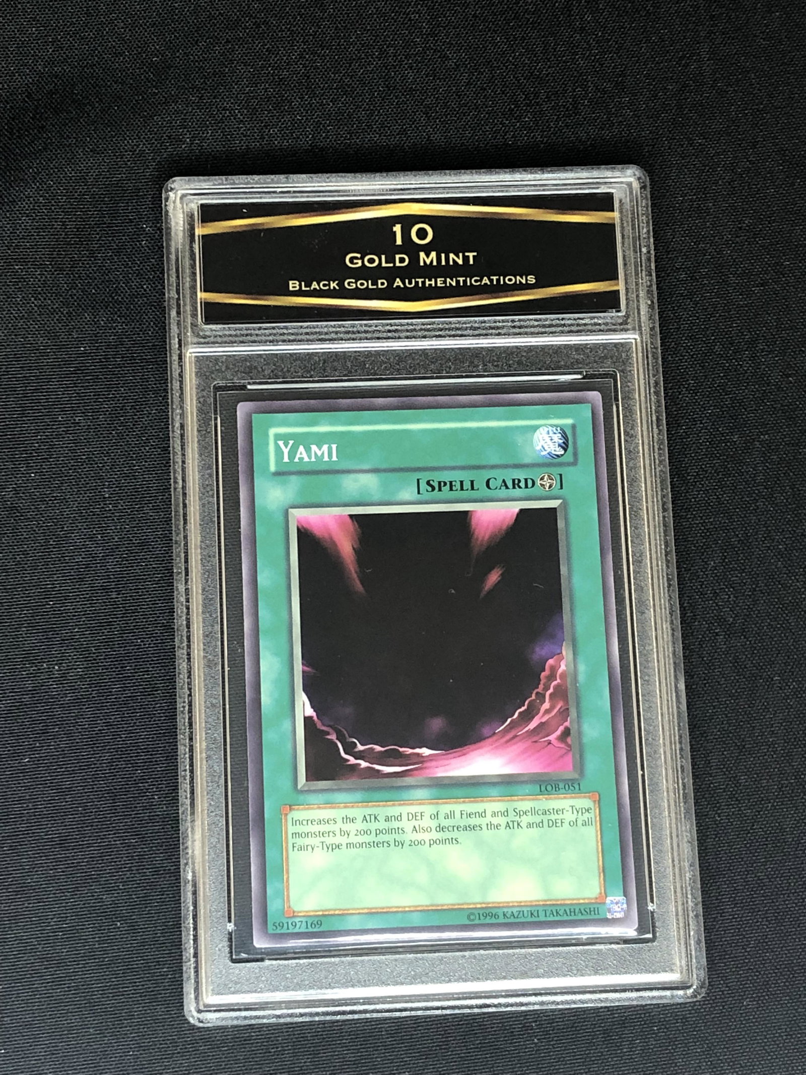 BGA Graded Yu-Gi-Oh! Card: BGA Graded Yu-Gi-Oh! Card