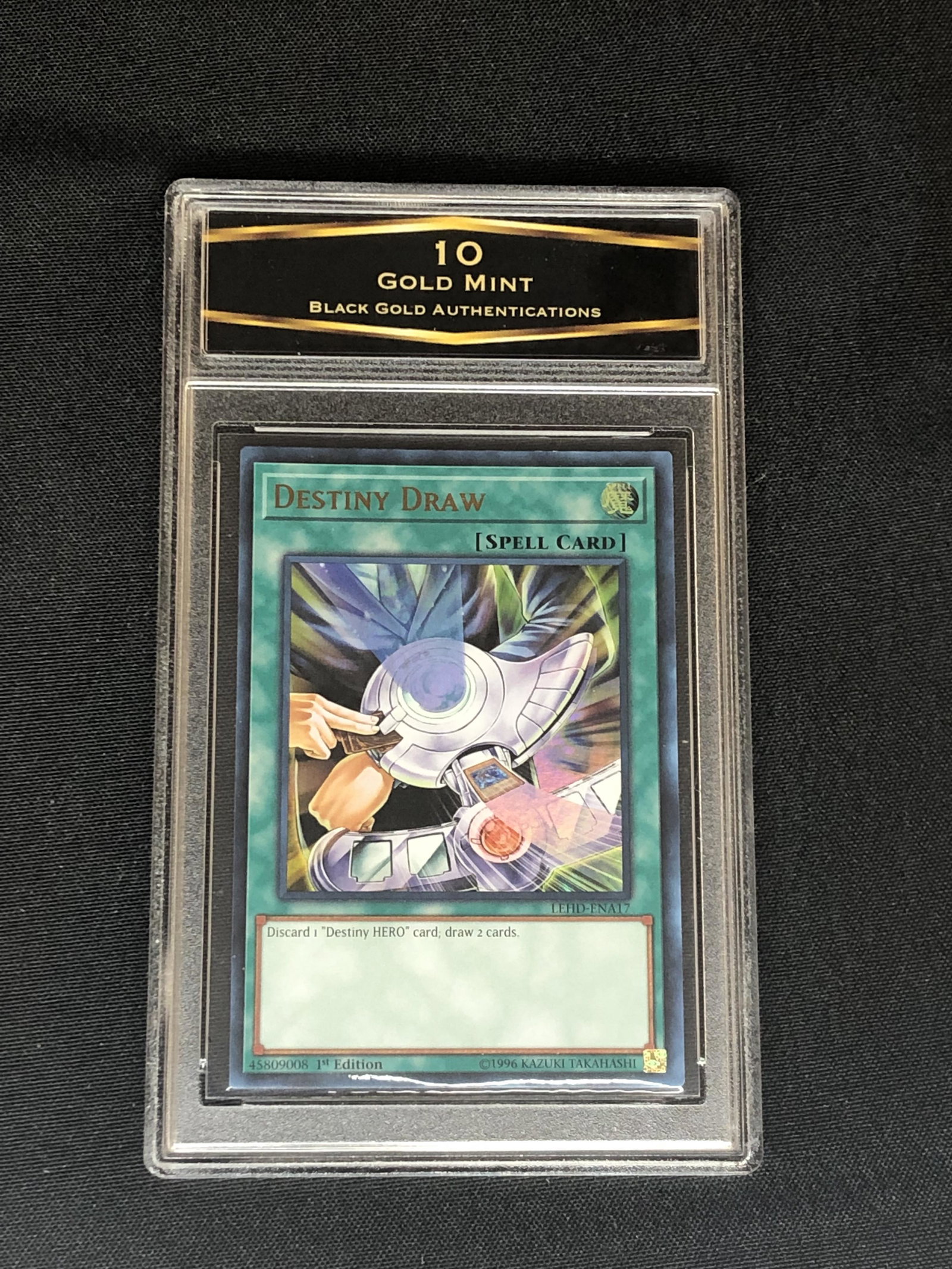 BGA Graded Yu-Gi-Oh! Card: BGA Graded Yu-Gi-Oh! Card