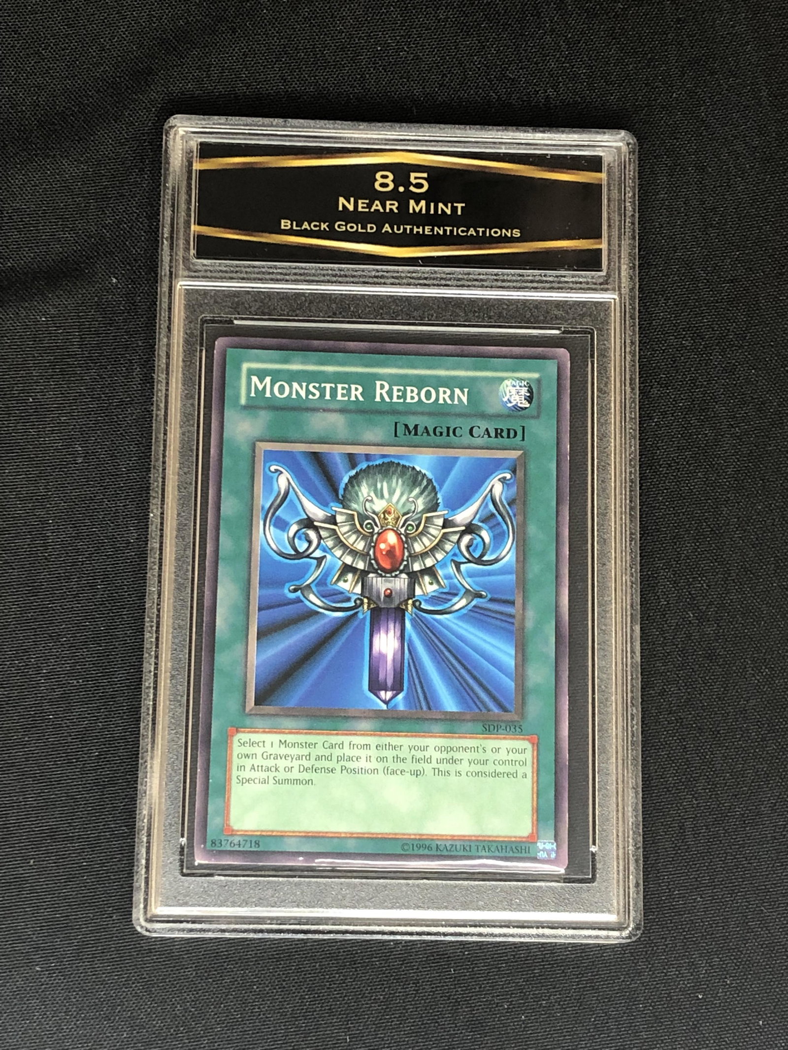 BGA Graded Yu-Gi-Oh! Card: BGA Graded Yu-Gi-Oh! Card