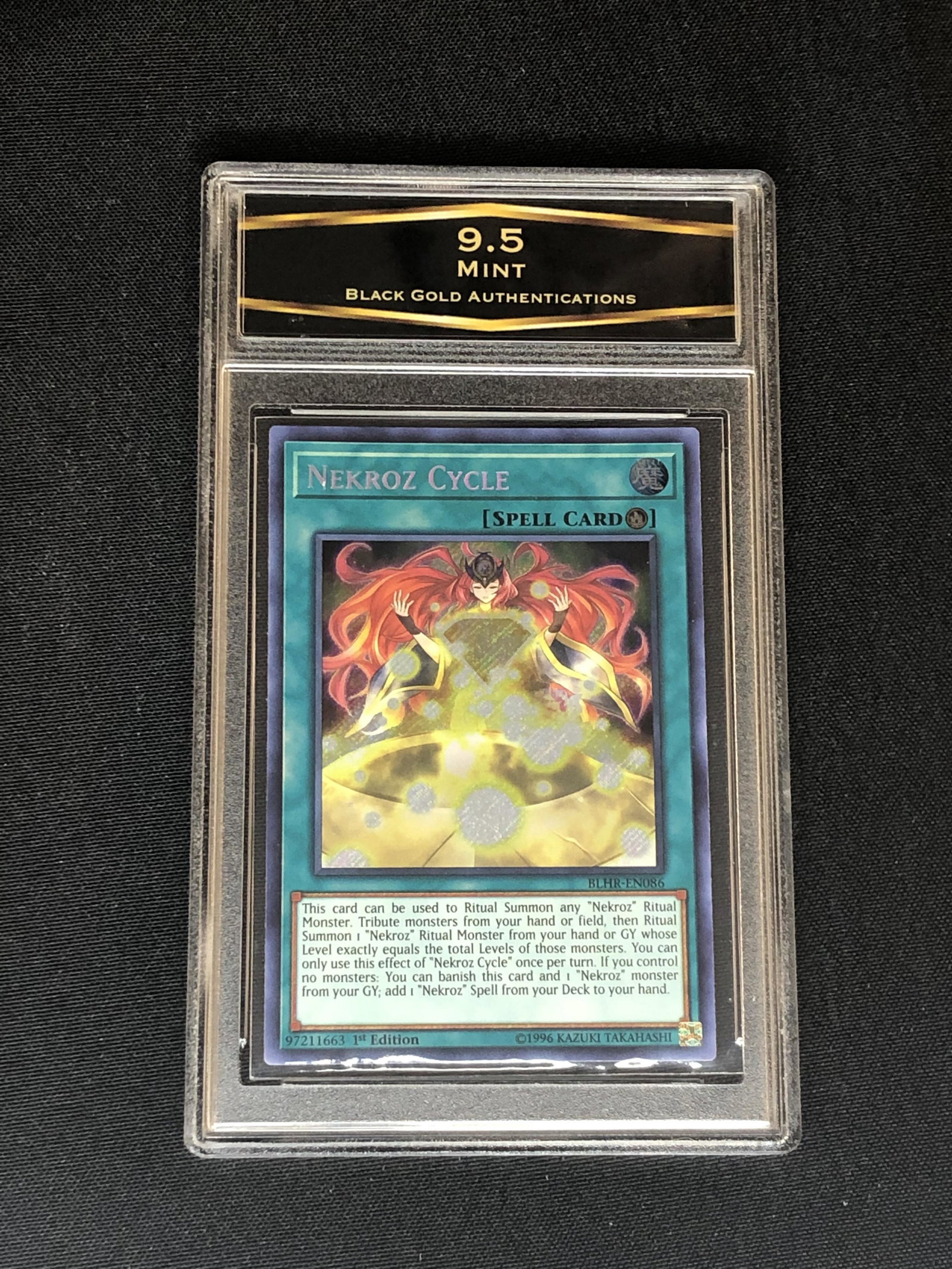 BGA Graded Yu-Gi-Oh! Card: BGA Graded Yu-Gi-Oh! Card