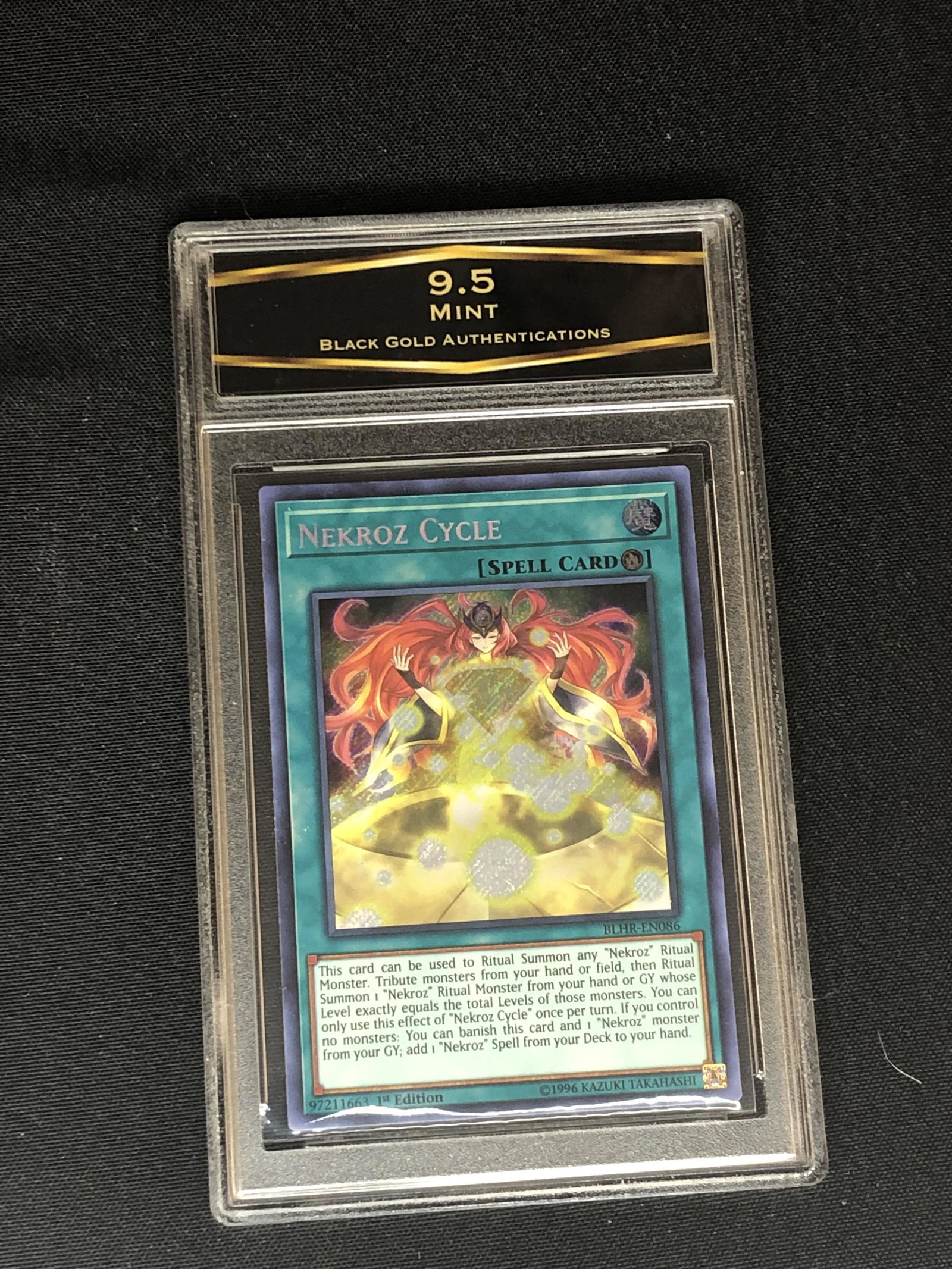 BGA Graded Yu-Gi-Oh! Card: BGA Graded Yu-Gi-Oh! Card