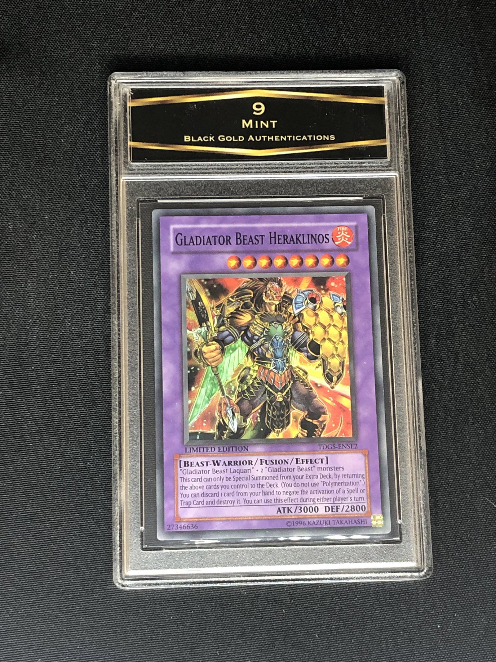 BGA Graded Yu-Gi-Oh! Card: BGA Graded Yu-Gi-Oh! Card