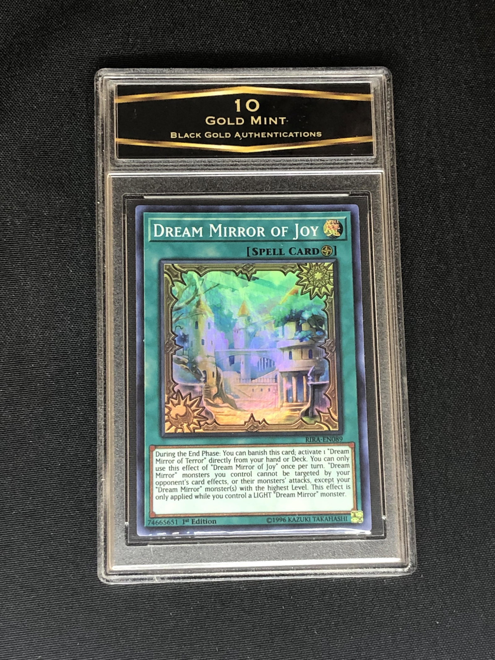 BGA Graded Yu-Gi-Oh! Card: BGA Graded Yu-Gi-Oh! Card