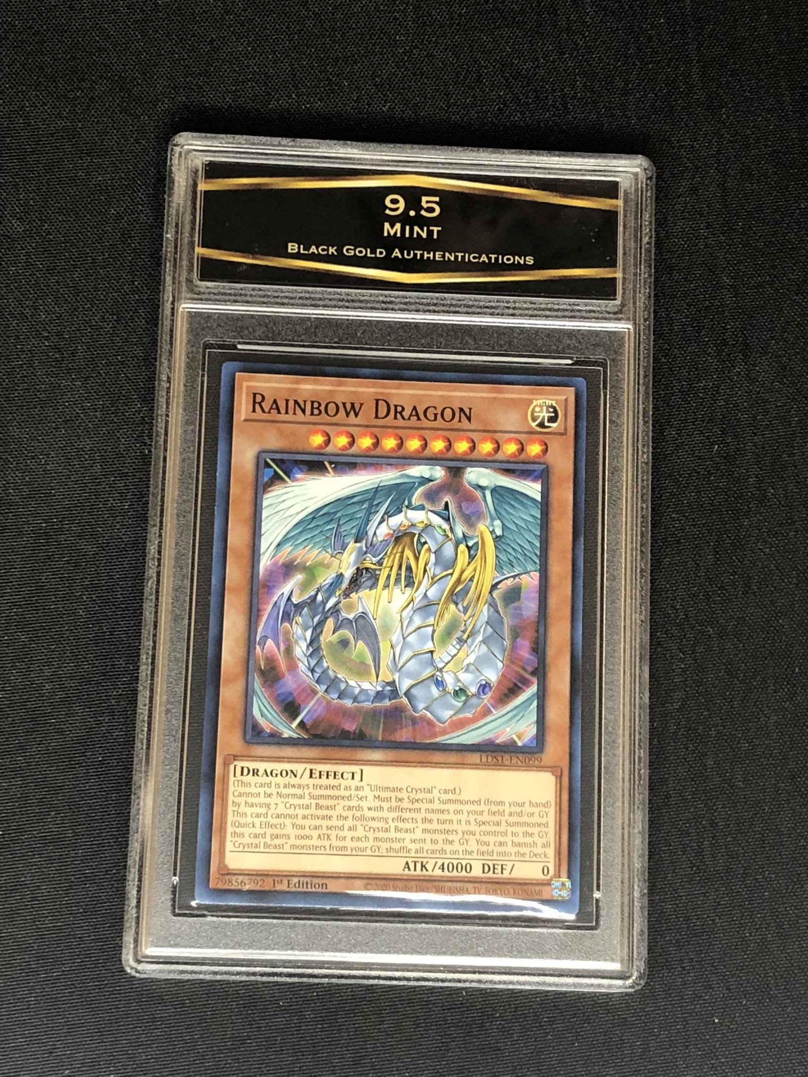BGA Graded Yu-Gi-Oh! Card: BGA Graded Yu-Gi-Oh! Card