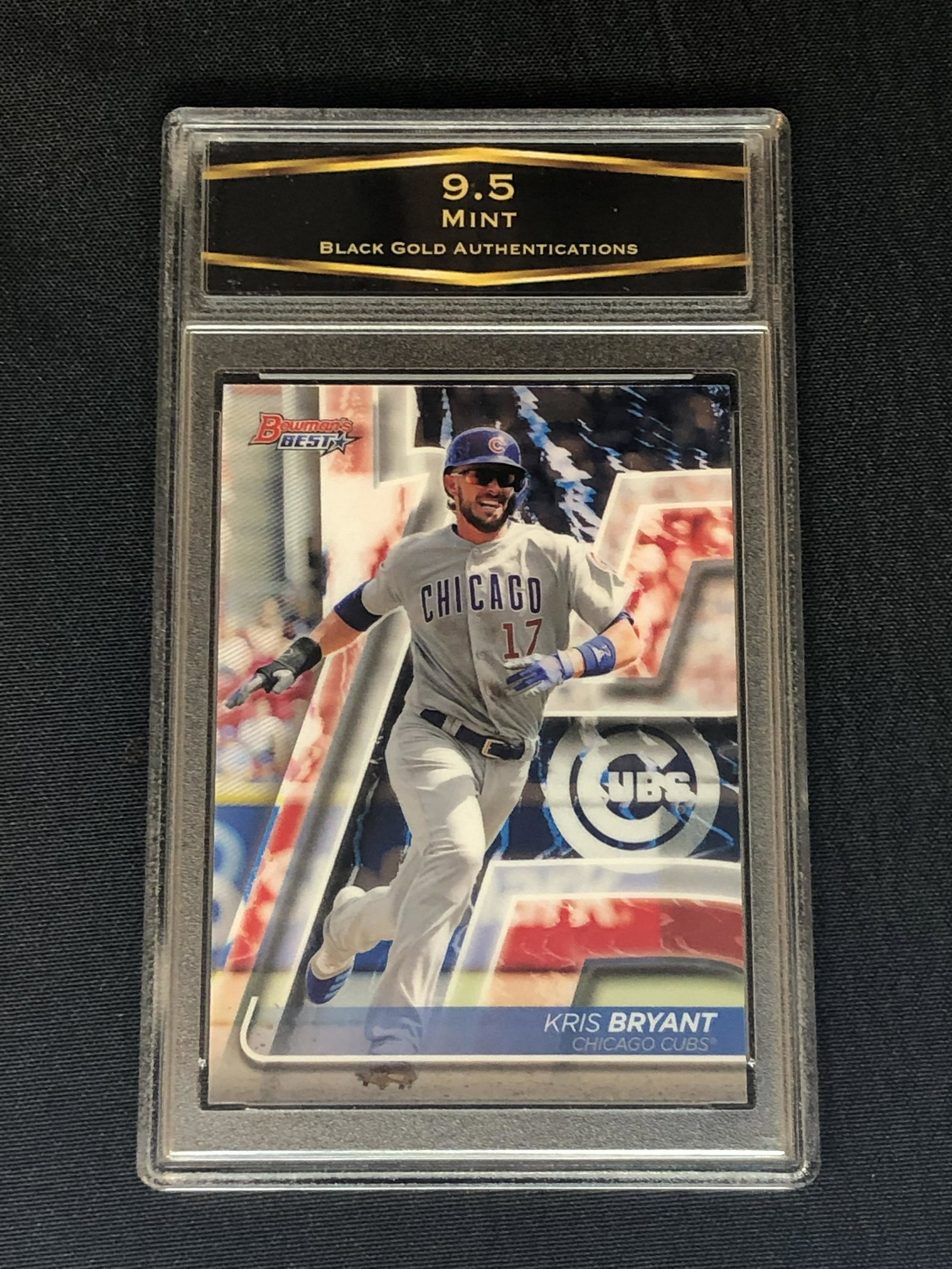 Kris Bryant Bowmans Best Graded BGA 9.5: Kris Bryant Bowmans Best Graded BGA 9.5
