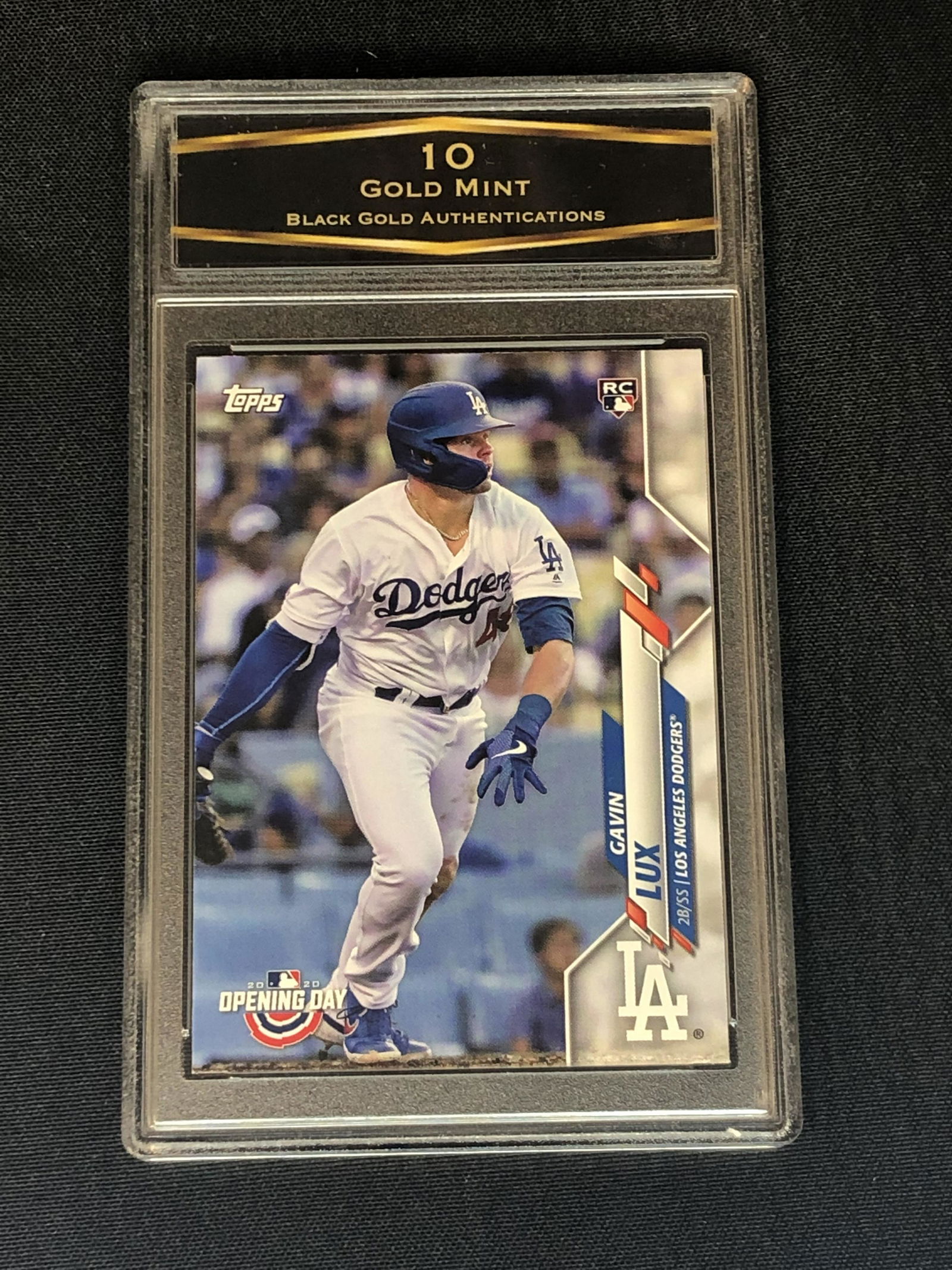 Gavin Lux Topps Rookie Graded BGA 10 (1 of 1)
