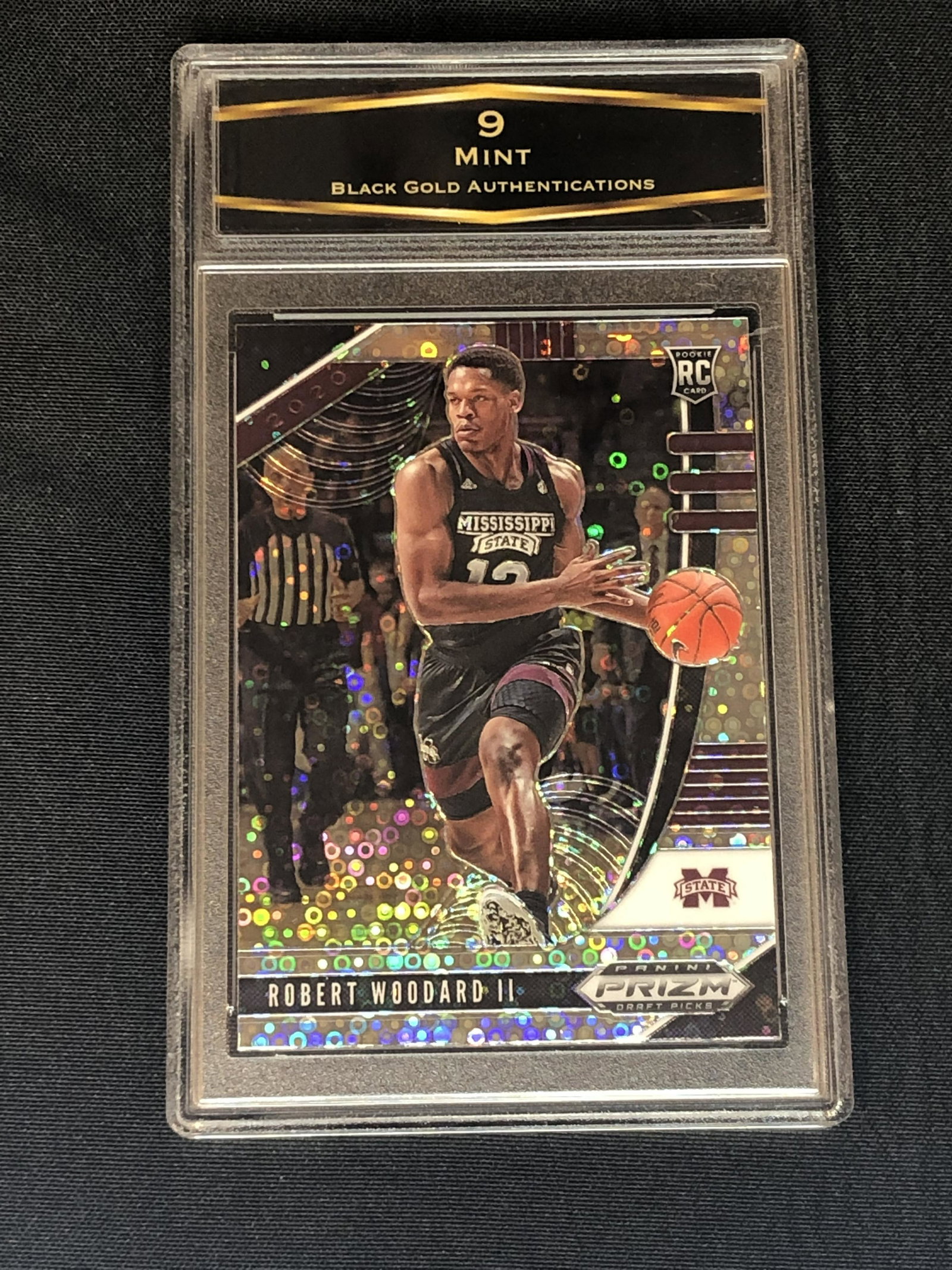 Robert Woodard Panini Disco Prizm Graded BGA 9: Robert Woodard Panini Disco Prizm Graded BGA 9