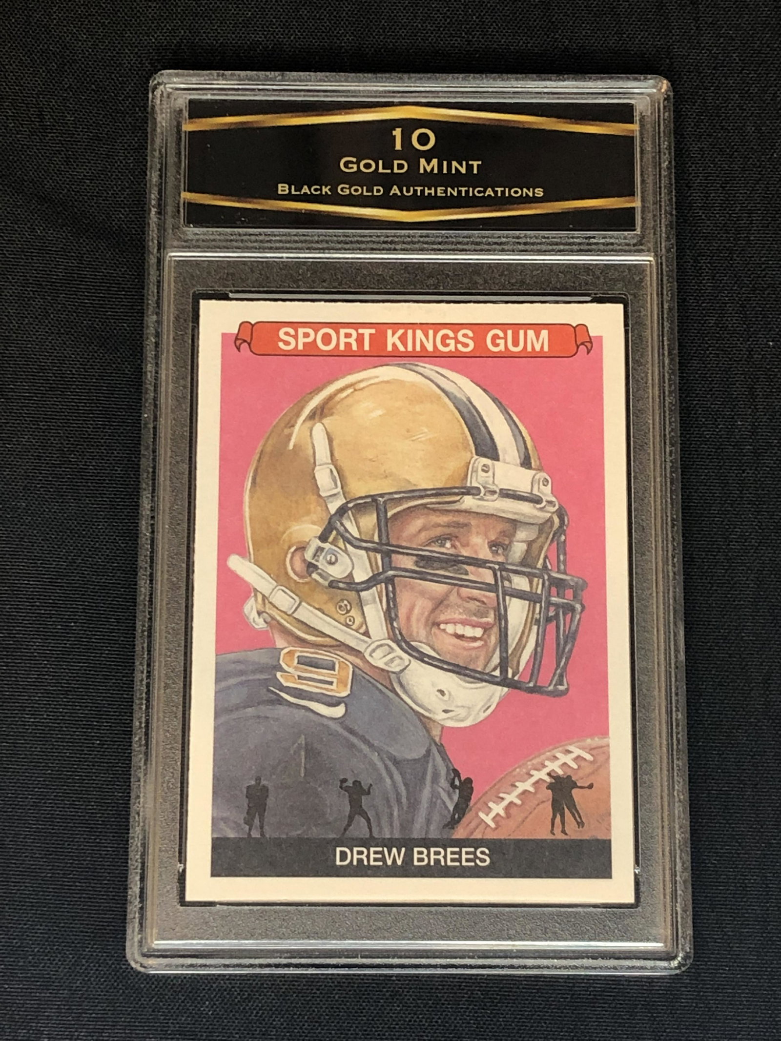 Drew Bress Sports Kings Gum Graded BGA 10 (1 of 1)