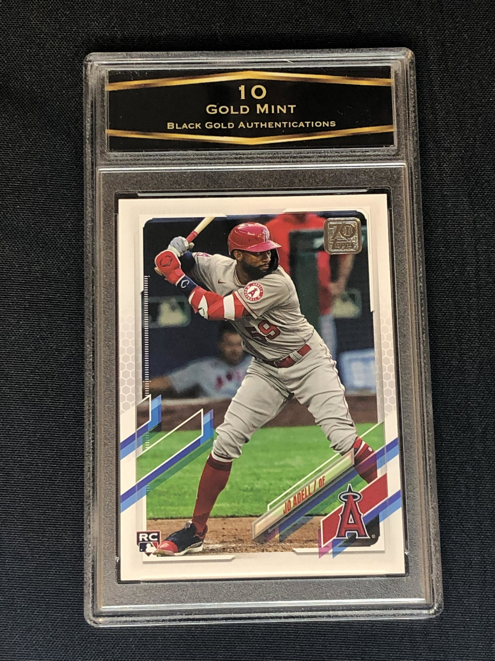 Jo Adell Topps Rookie Graded BGA 10 (1 of 1)