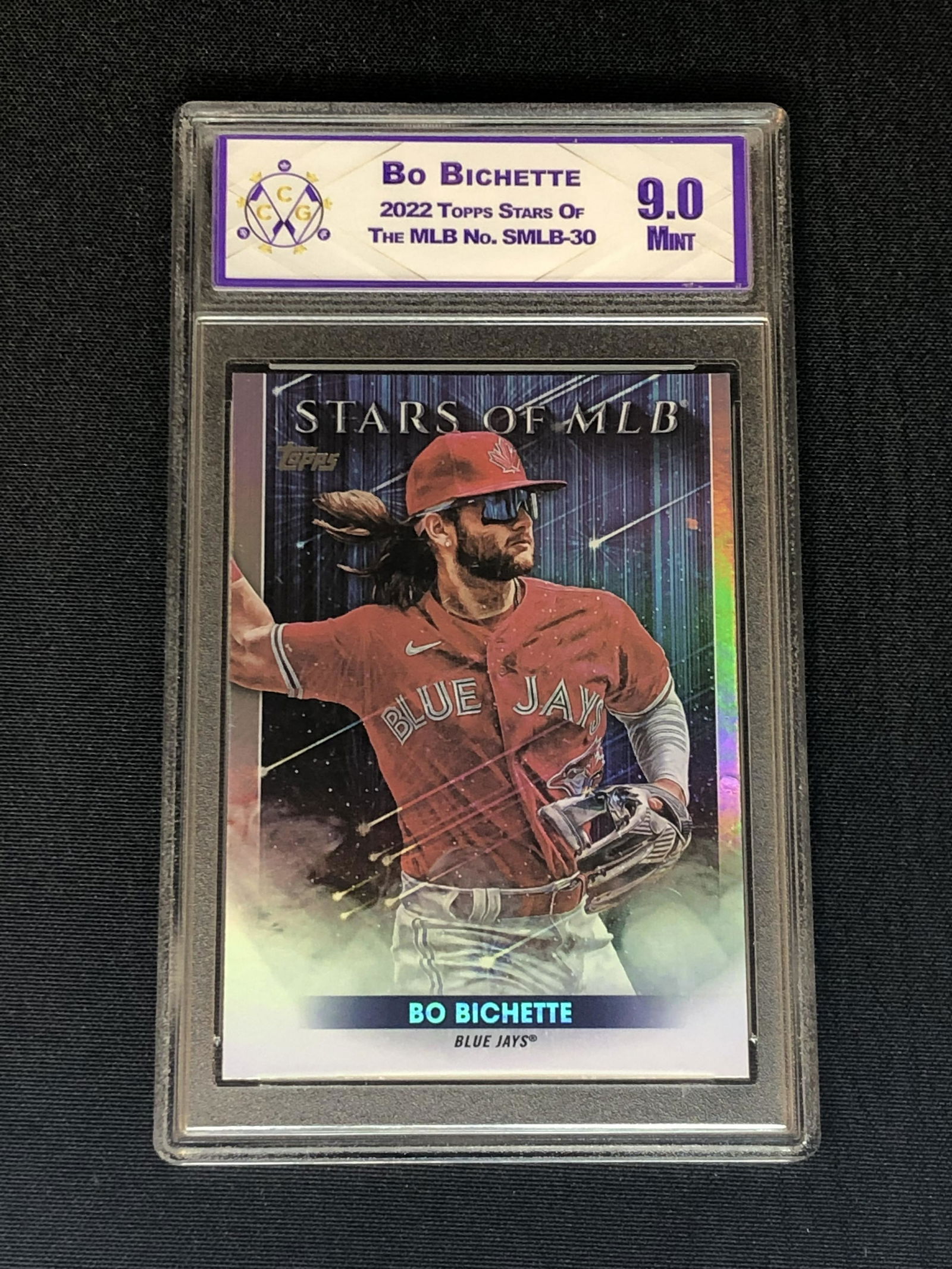 Bo Bichette Topps Graded CCG 9 (1 of 1)