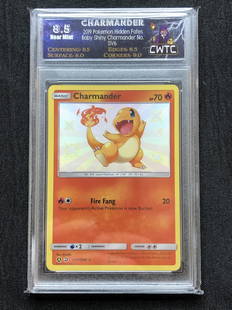 Baby Shiny Charmander Graded CWTC 8.5: Baby Shiny Charmander Graded CWTC 8.5