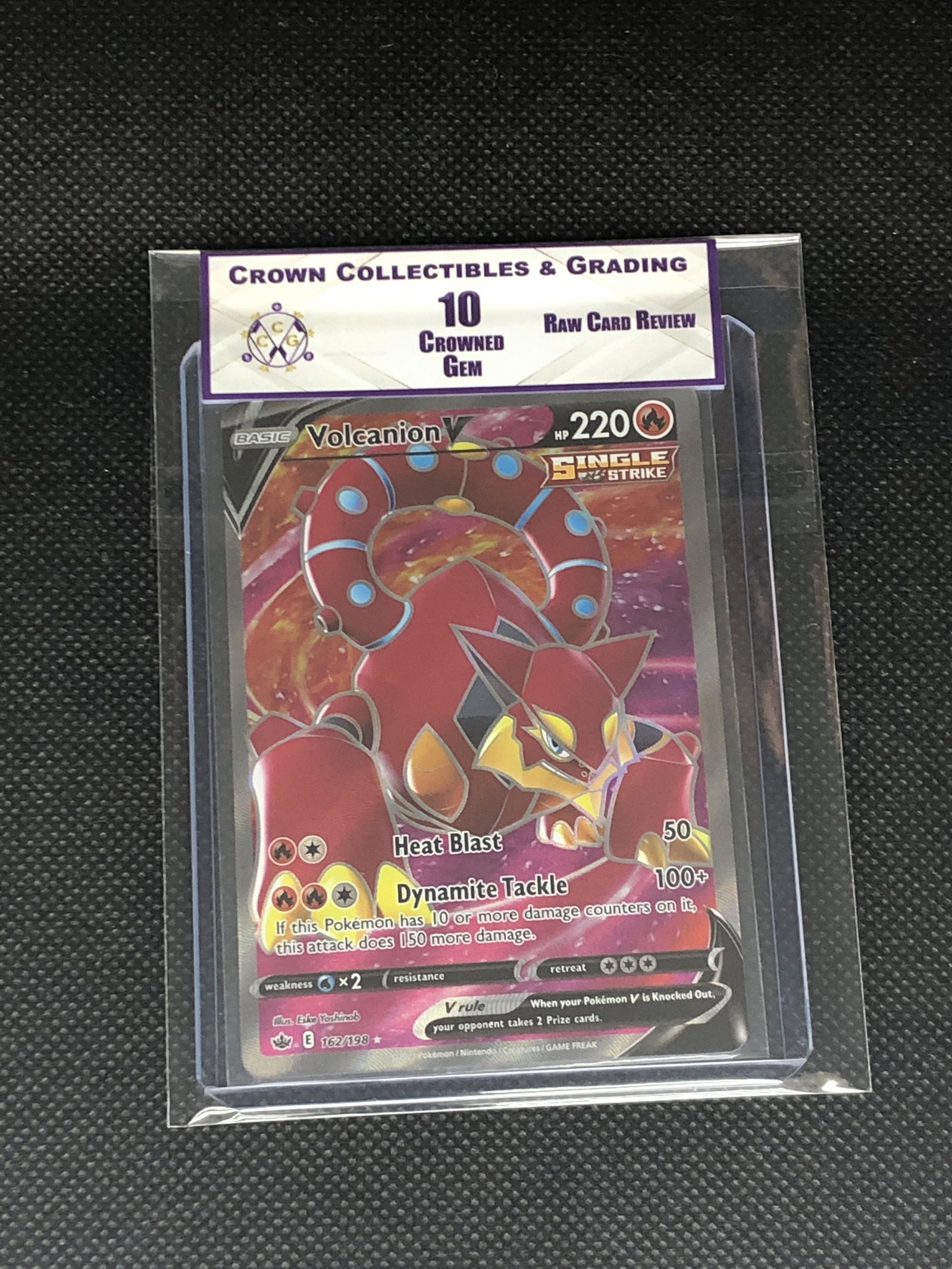 Raw Card Review Volanion V Full Art Graded CC&G 10: Raw Card Review Volanion V Full Art Graded CC&G 10