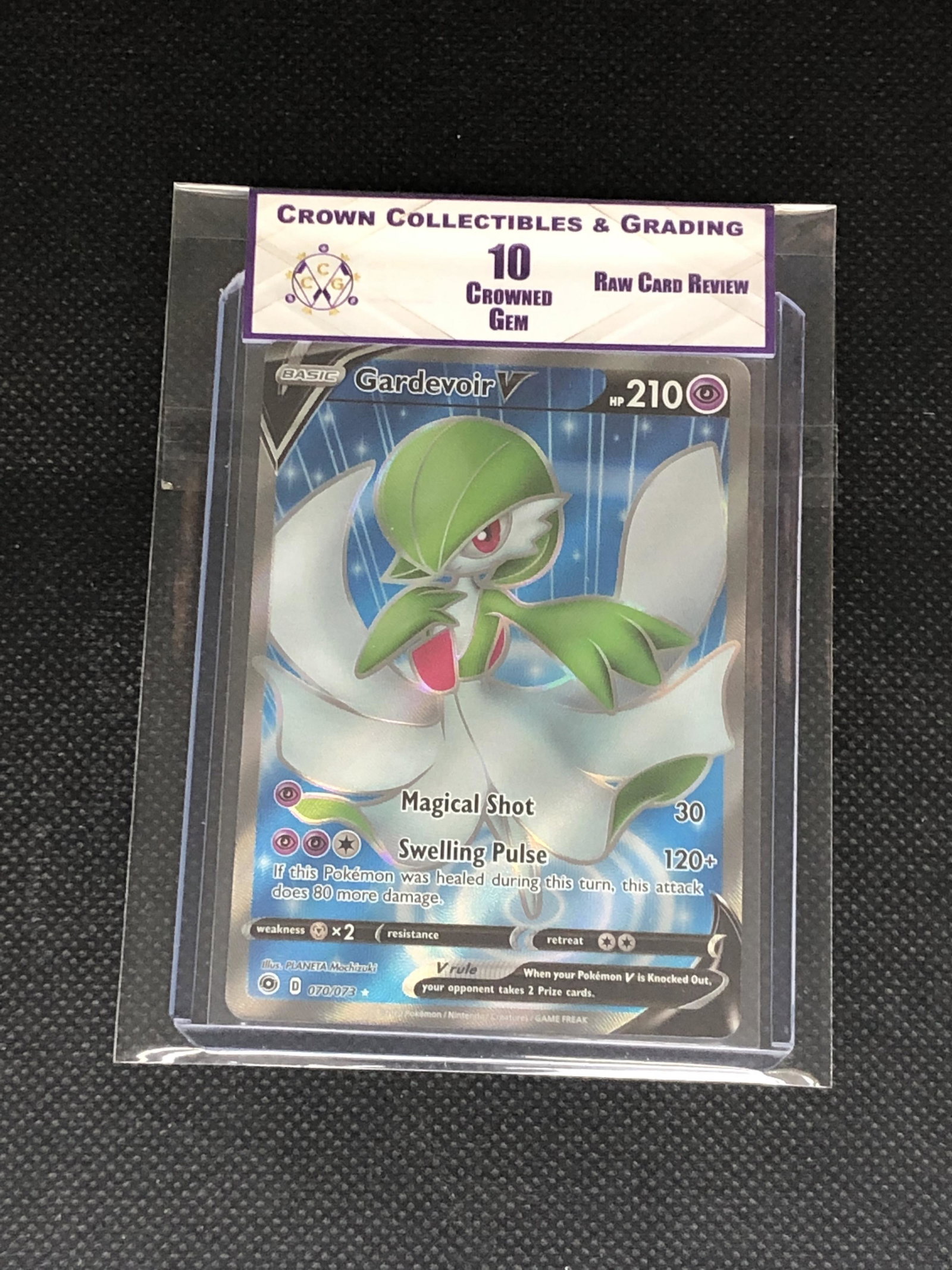 Raw Card Review Gardevoir V Full Art Graded CC&G 10: Raw Card Review Gardevoir V Full Art Graded CC&G 10