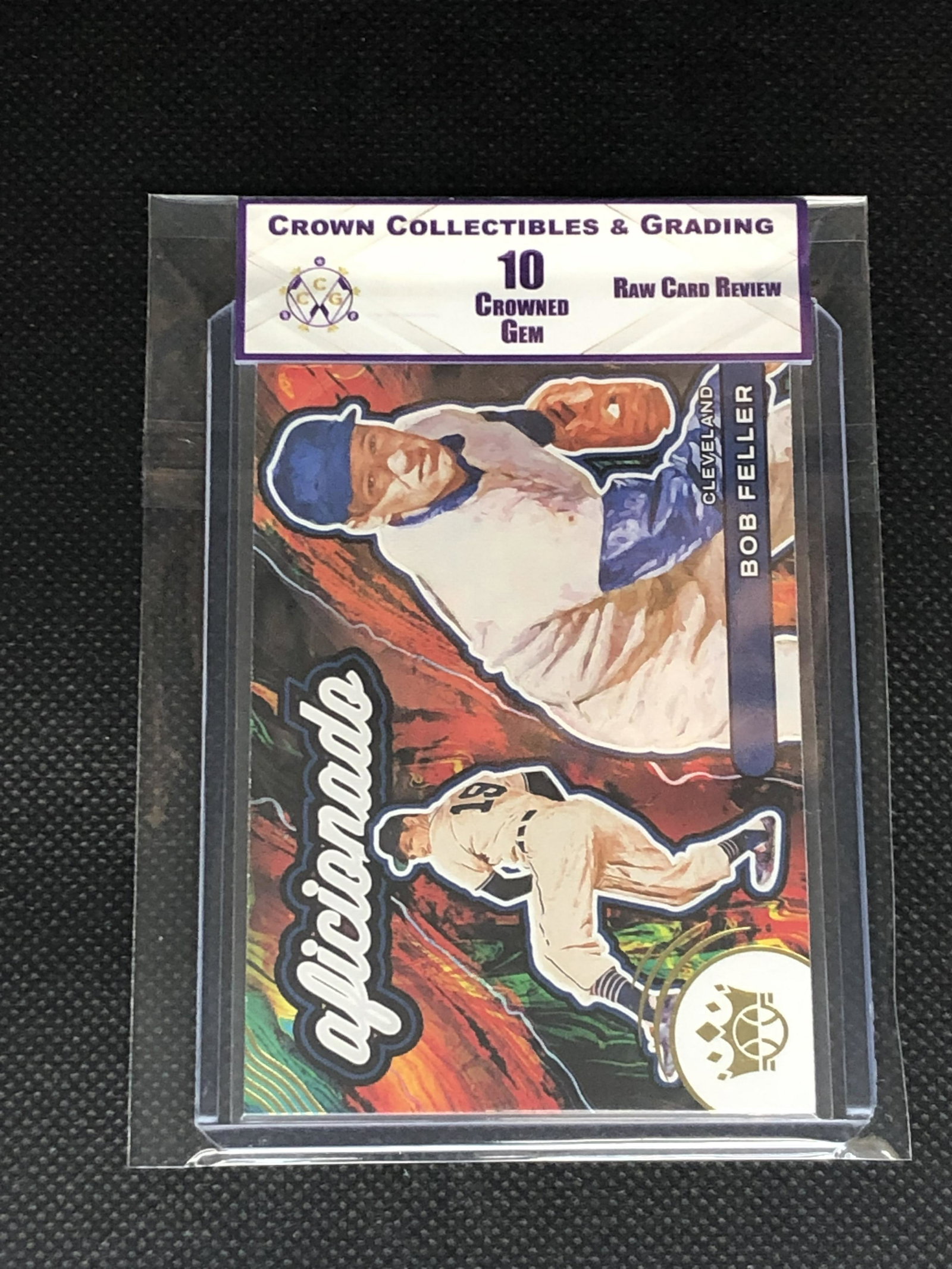 Raw Card Review Bob Feller Graded CC&G 10: Raw Card Review Bob Feller Graded CC&G 10