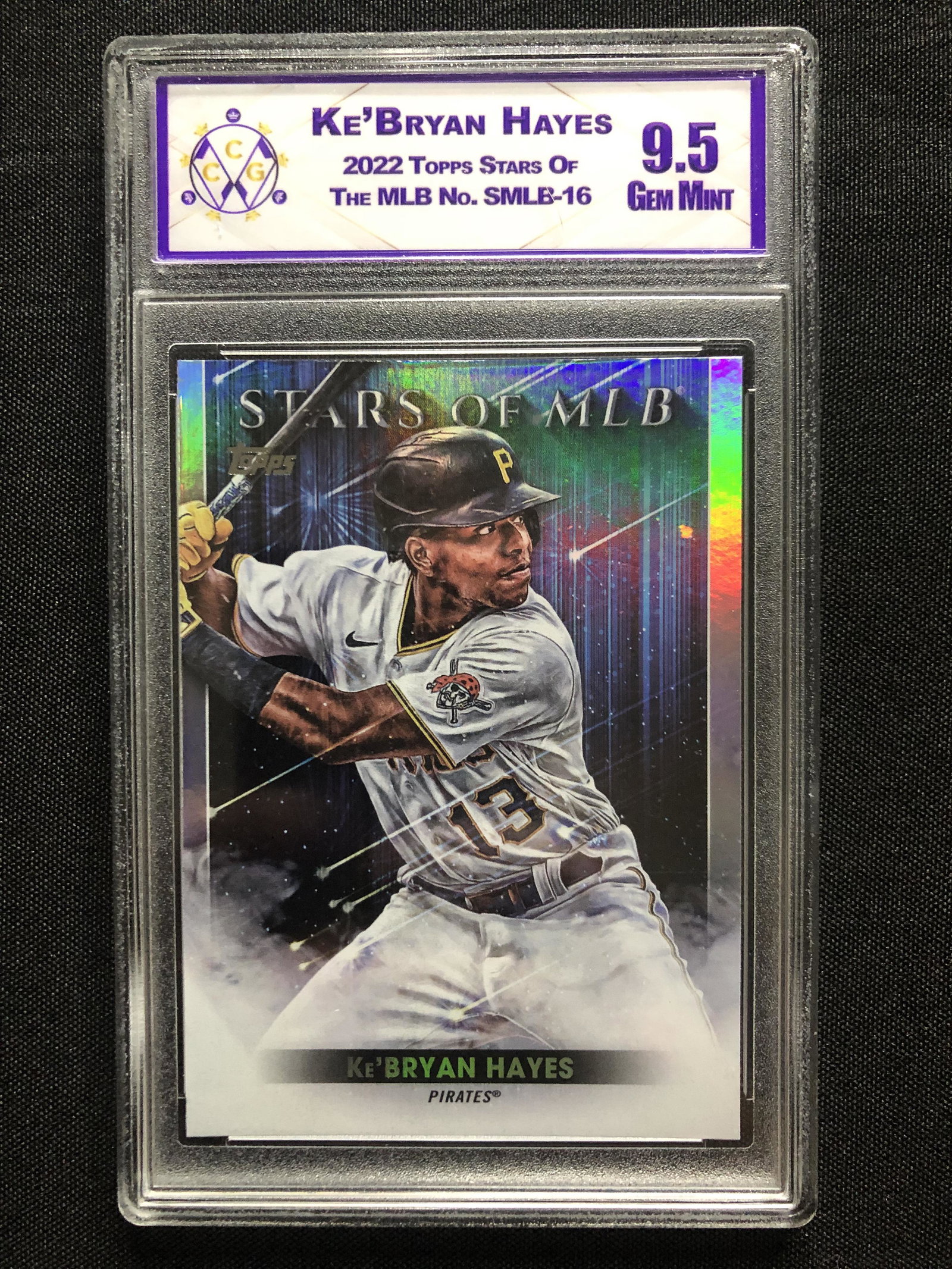 KeBryan Hayes Topps Graded CCG 9.5 (1 of 1)