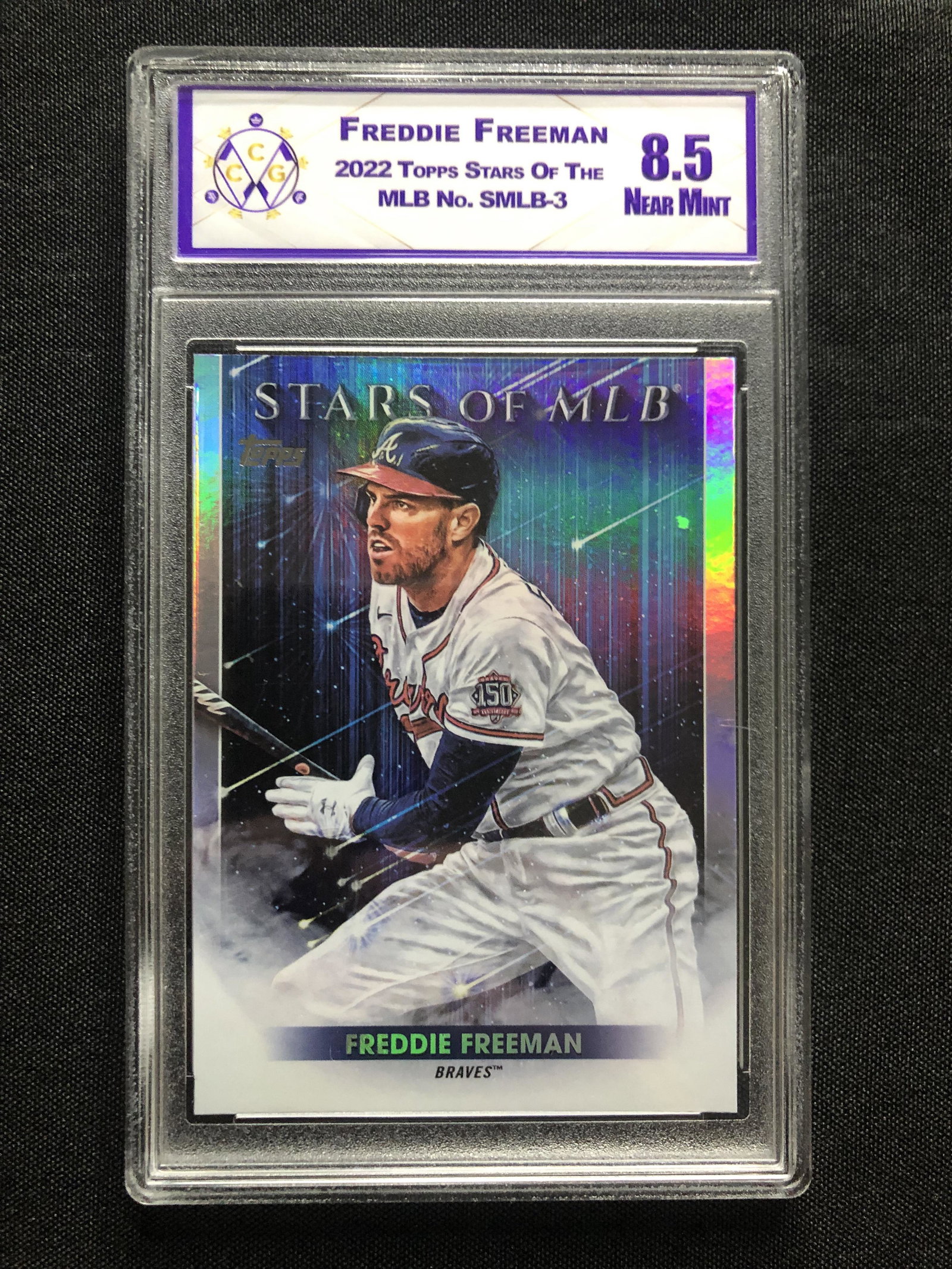 Freddie Freeman Topps Graded CCG 8.5 (1 of 1)