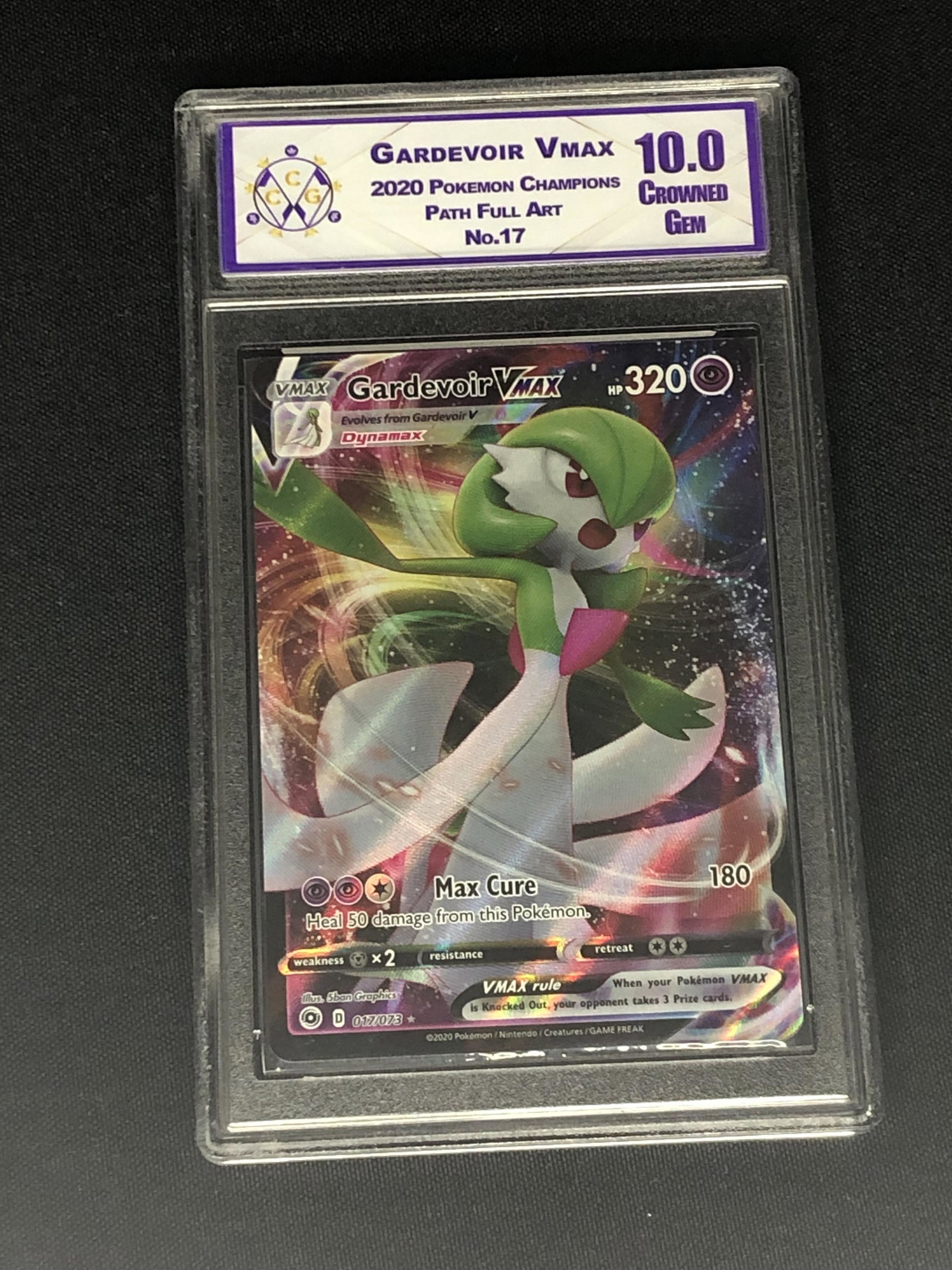 Gardevoir Vmax Full Art Graded CCG 10 (1 of 1)