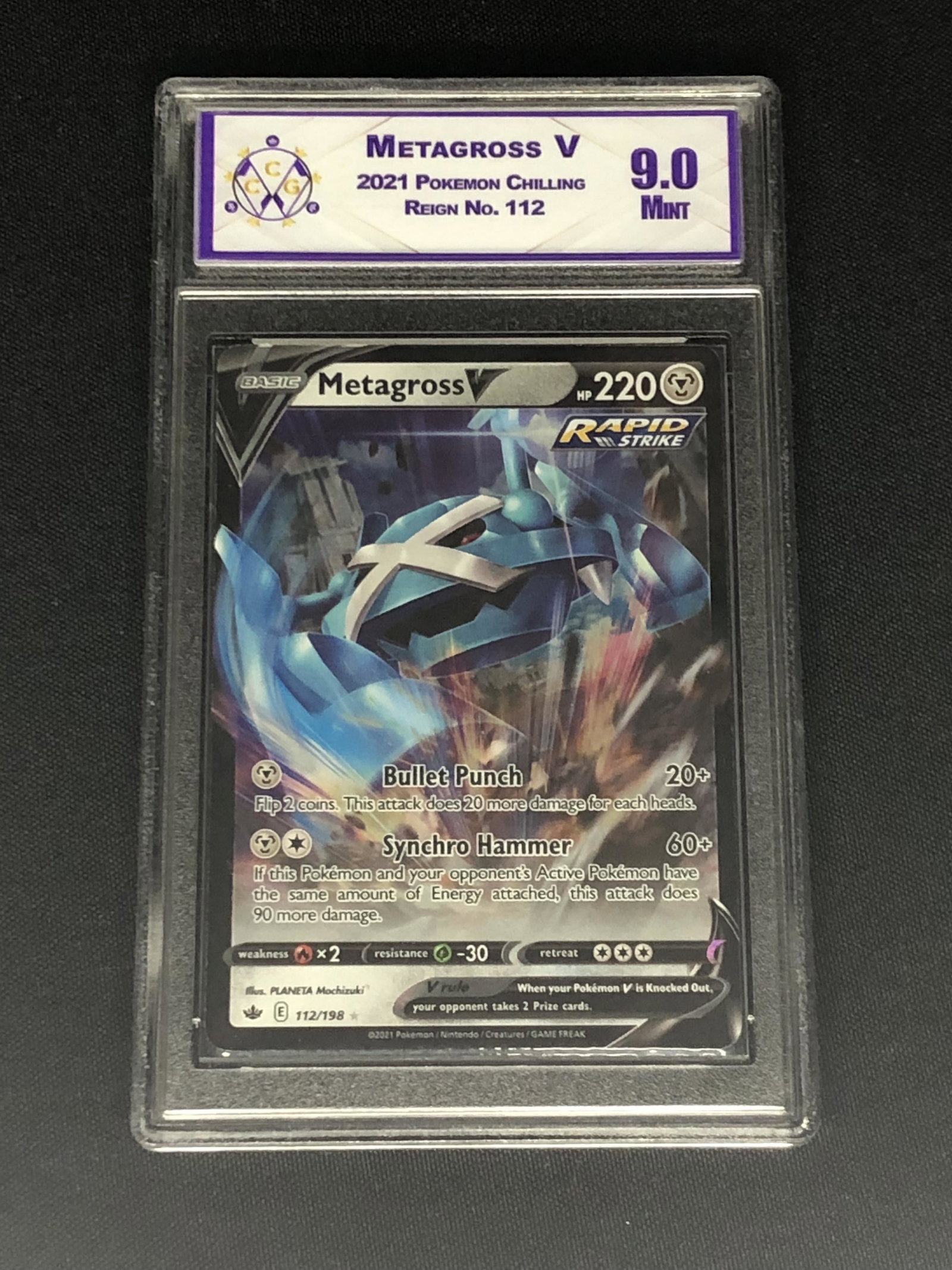Metagross V Graded CCG 9 (1 of 1)