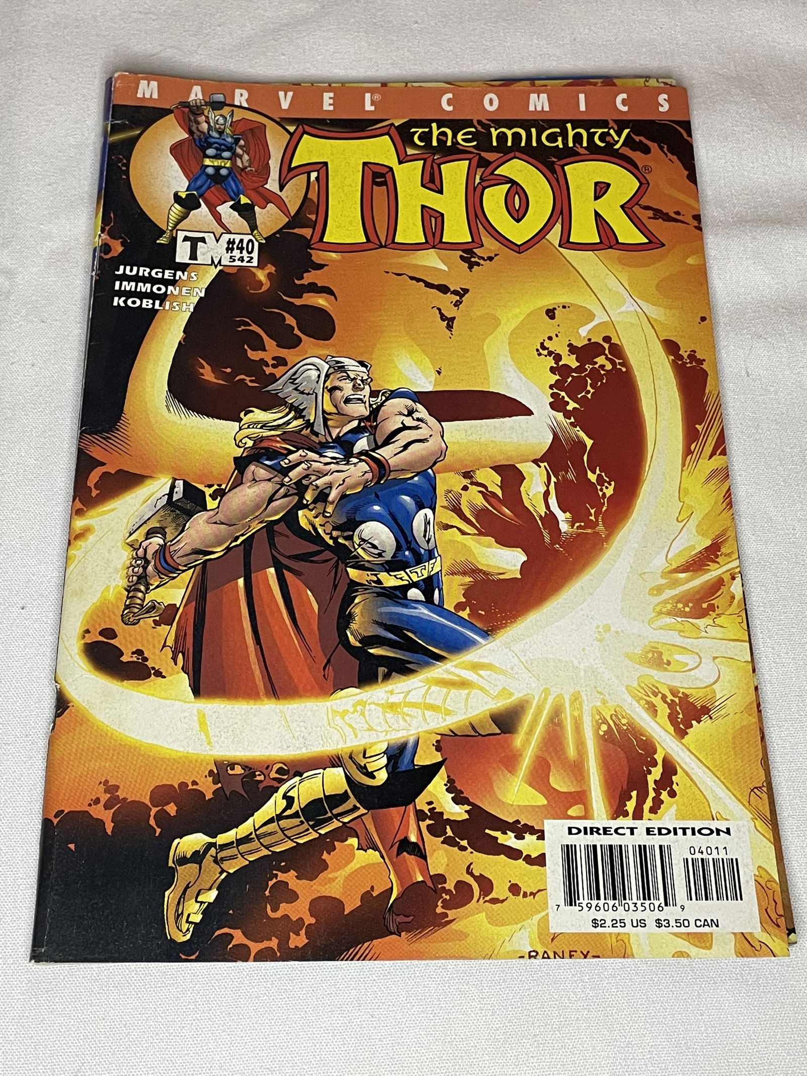Marvel The Mighty Thor Comic Book (1 of 1)