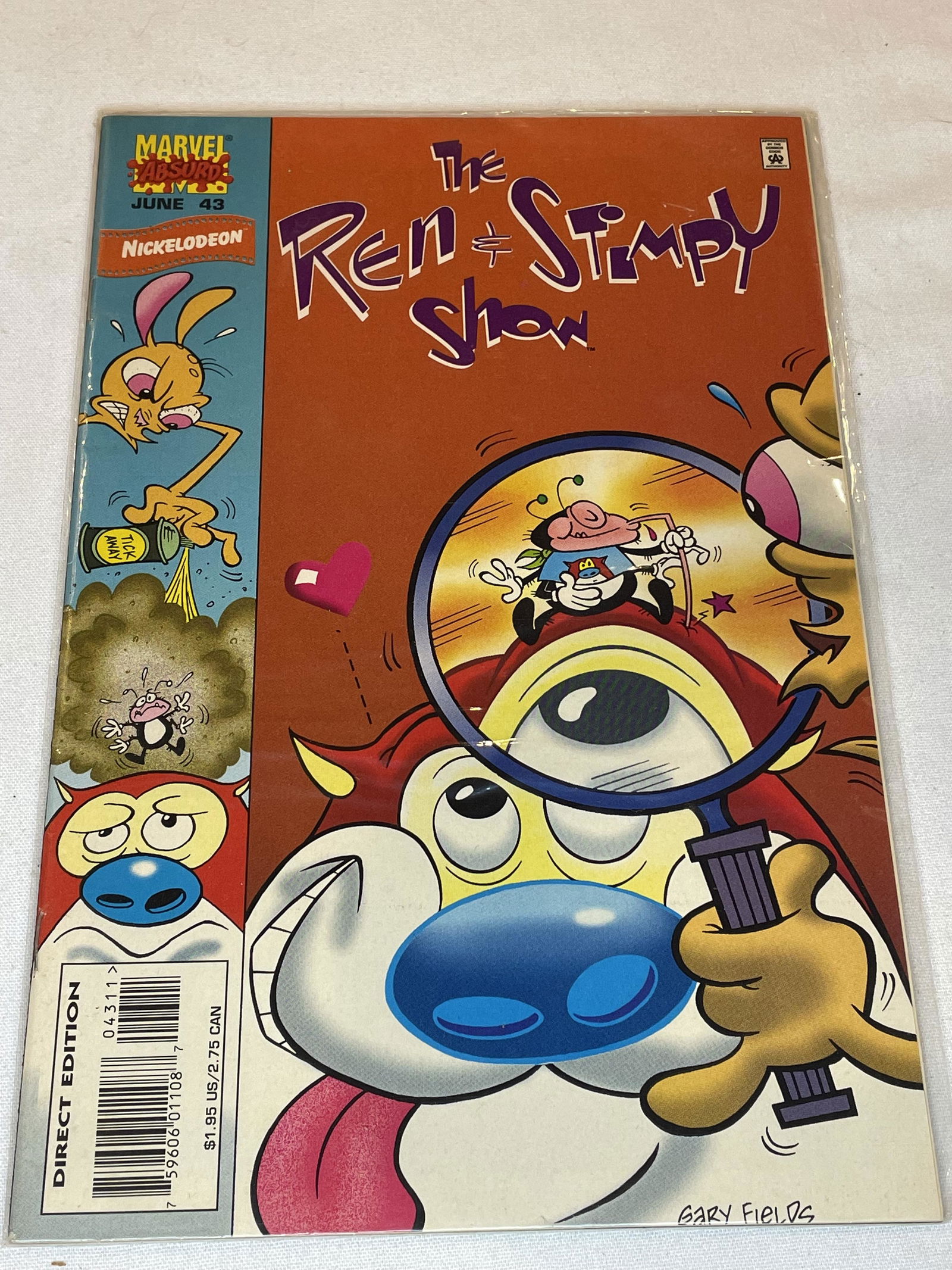 Marvel The Ren & Stimpy Show Comic Book (1 of 1)