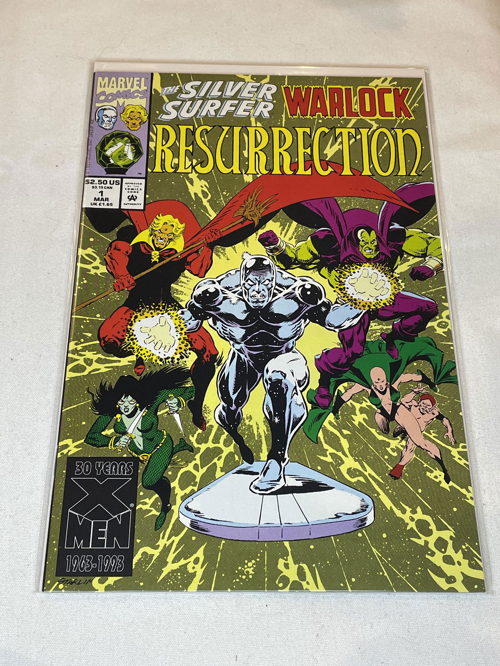 Marvel The Silver Surfer Warlock Comic Book (1 of 1)